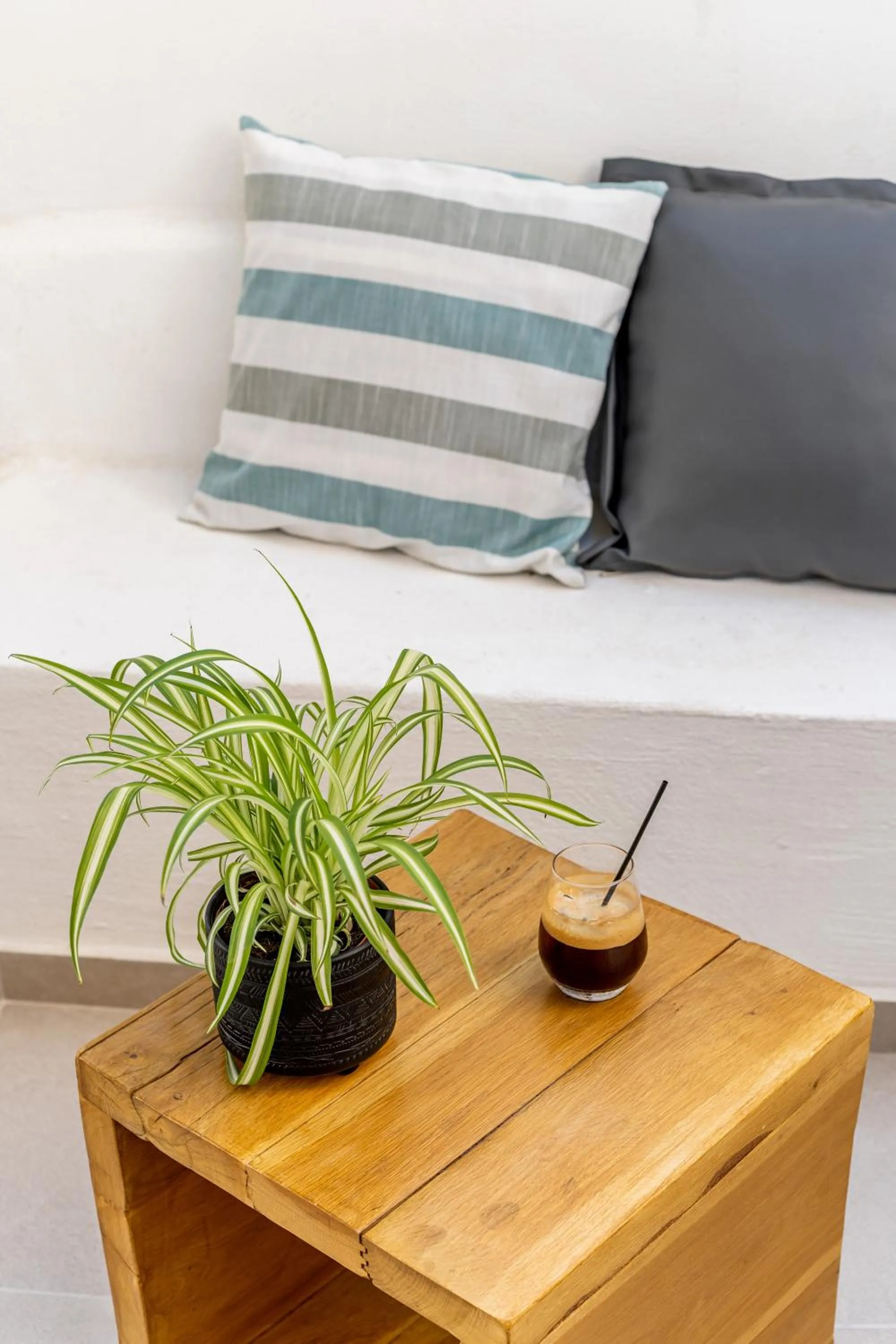 Patio in Amer Suites