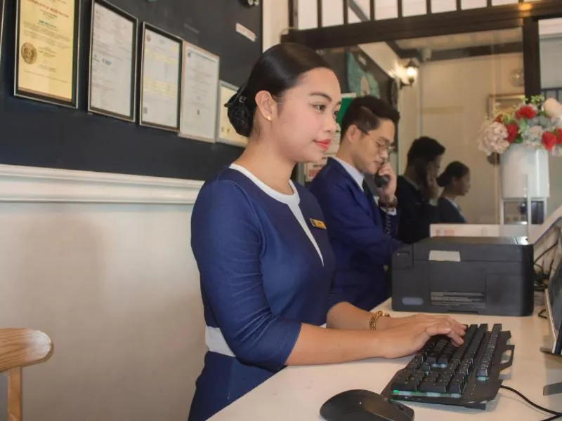 Lobby or reception in Gmb-Arte' Hotel