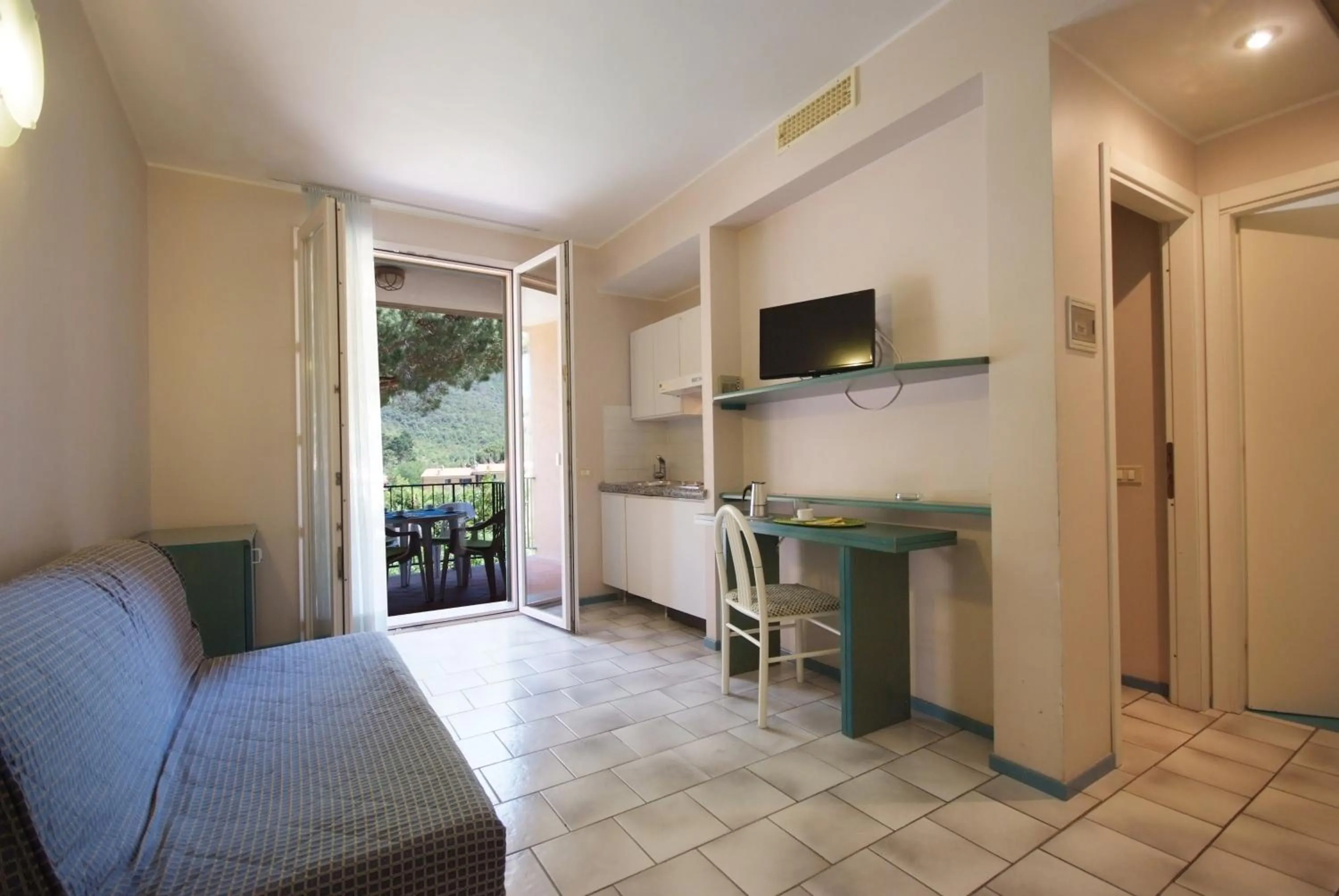 Kitchen or kitchenette in Hotel Residence Isola Verde