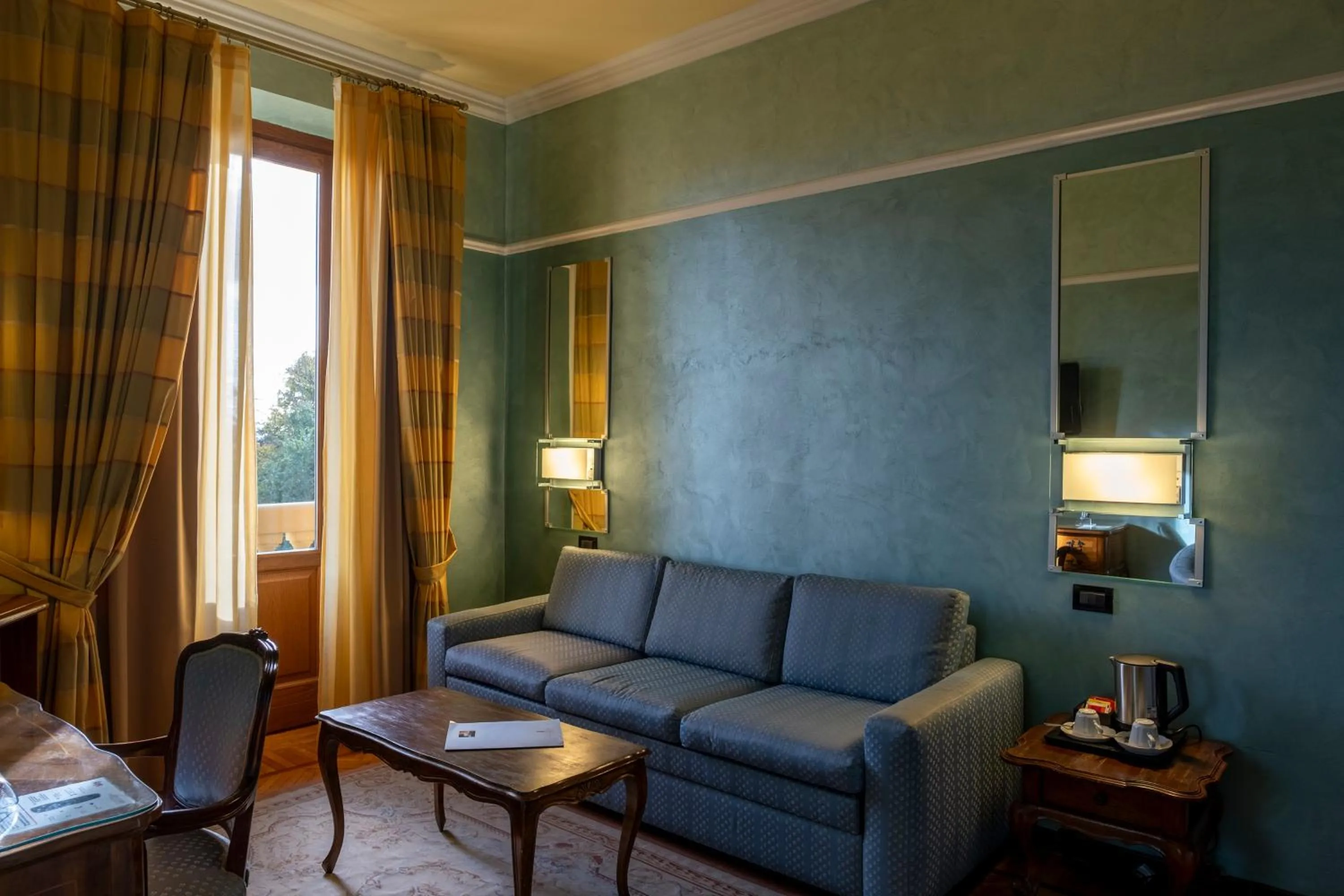 Living room in Grand Hotel Bellavista Palace & Golf