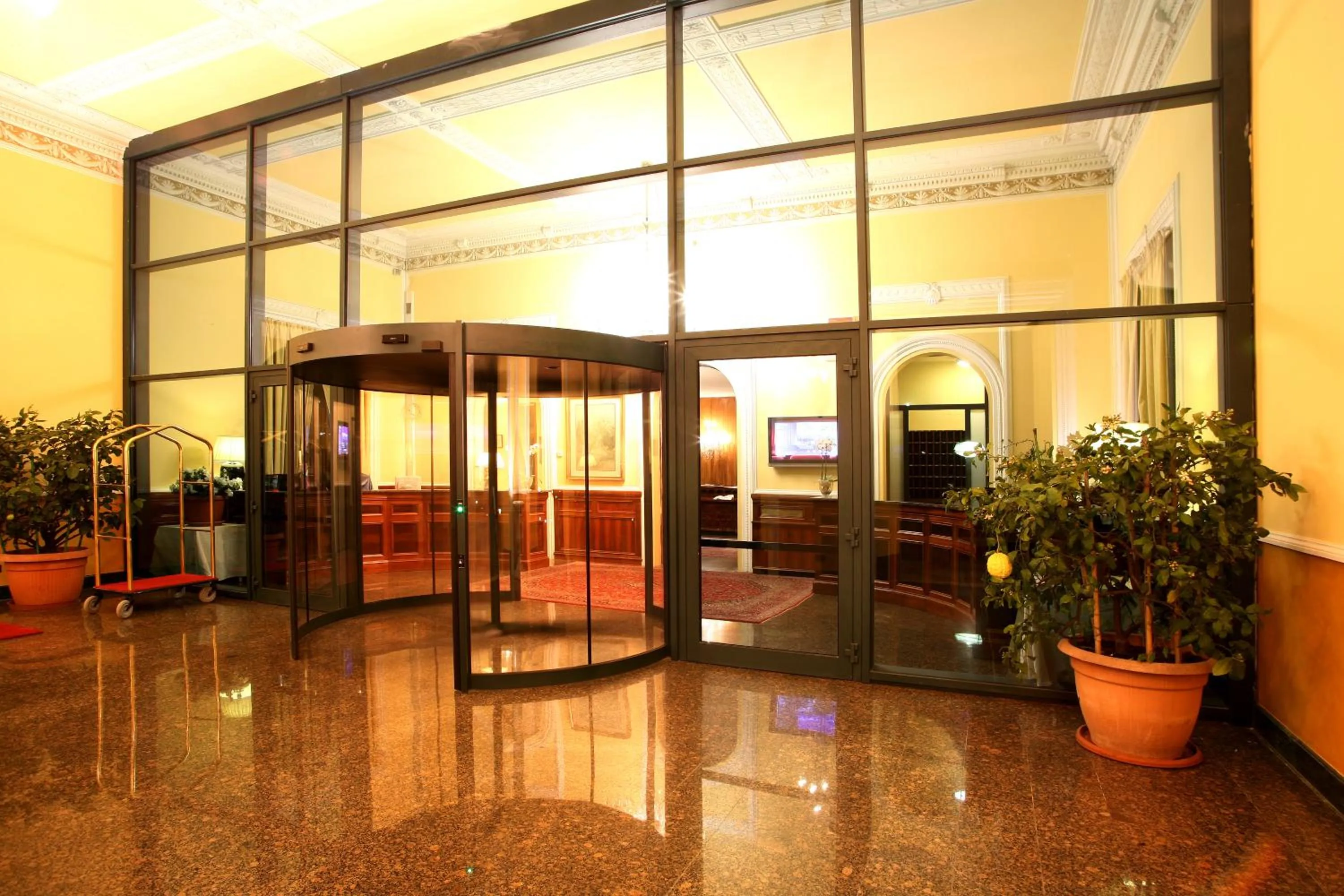 Facade/entrance in Grand Hotel Bellavista Palace & Golf