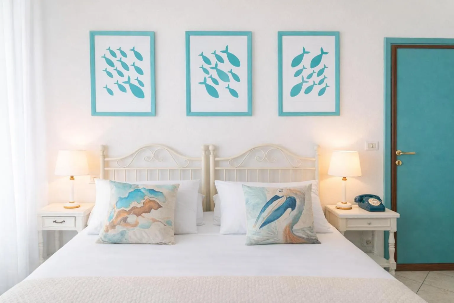 Bedroom, Bed in Hotel La Pineta Al Mare