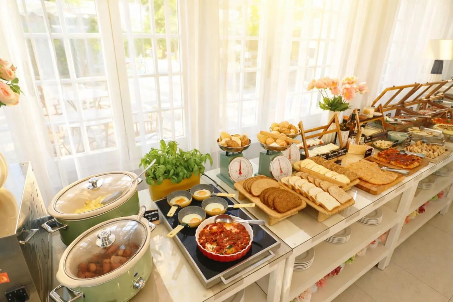 Breakfast in Hotel La Pineta Al Mare