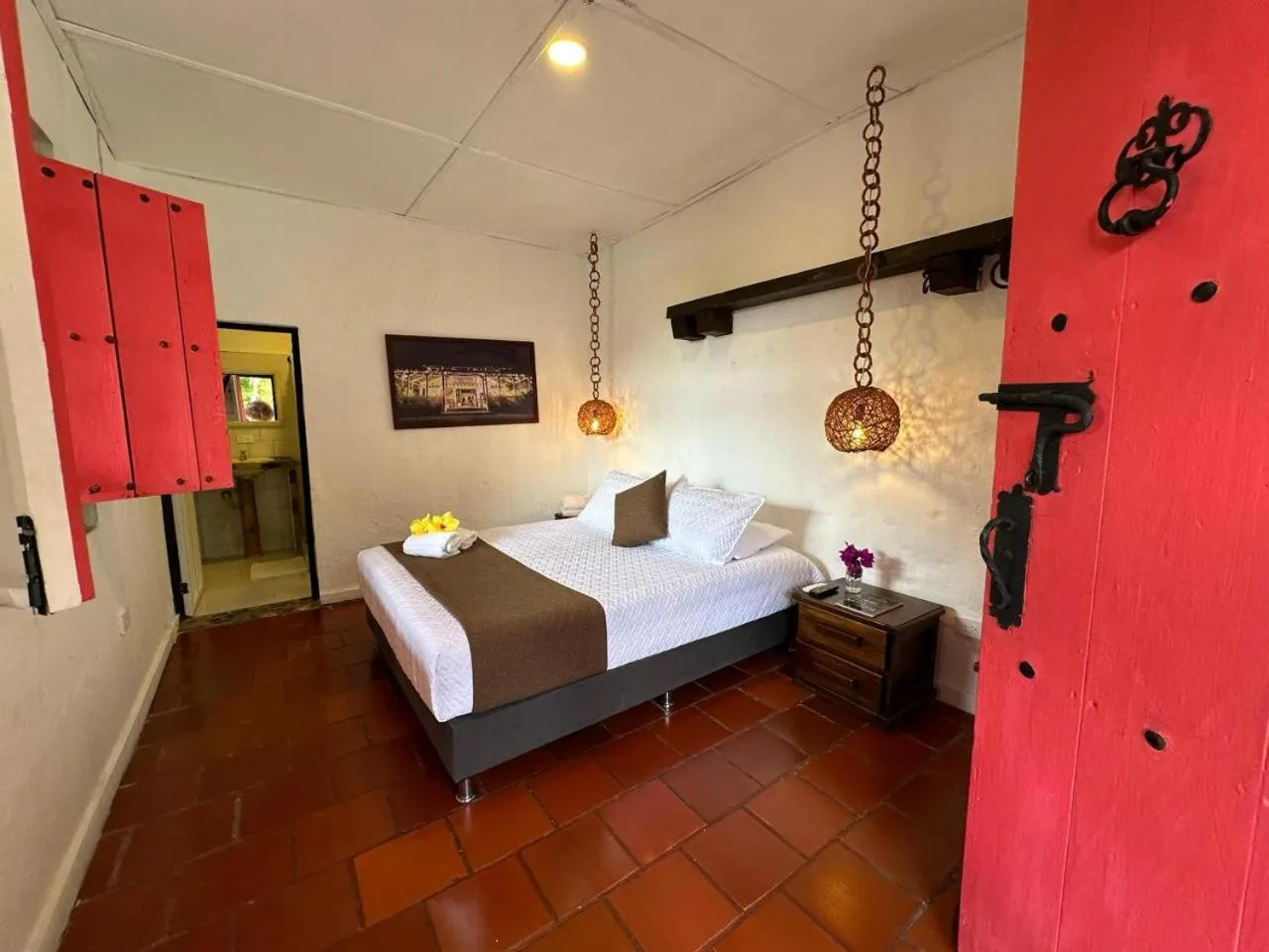 Bed in El Percal Hacienda Hotel