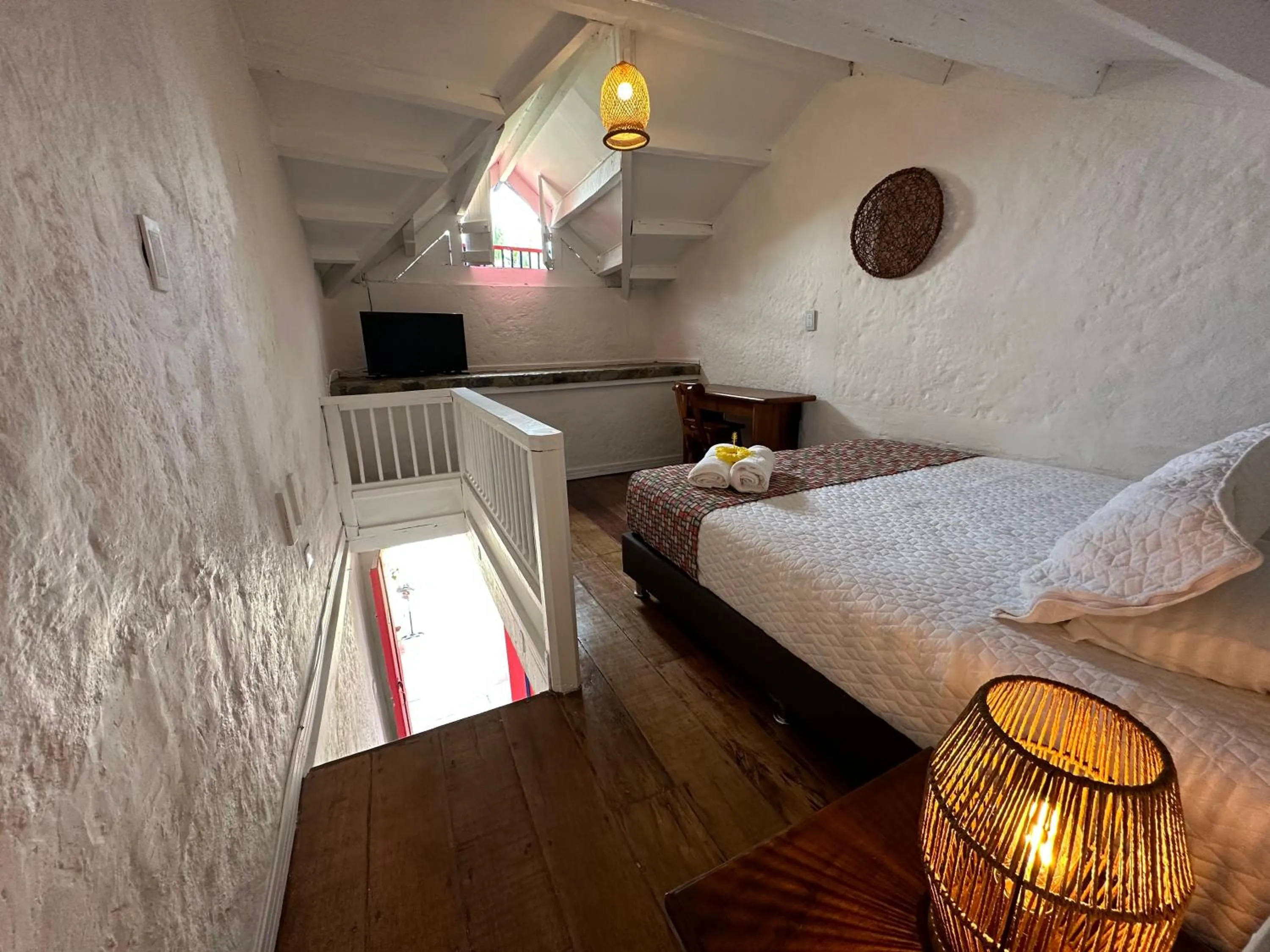 Bed in El Percal Hacienda Hotel