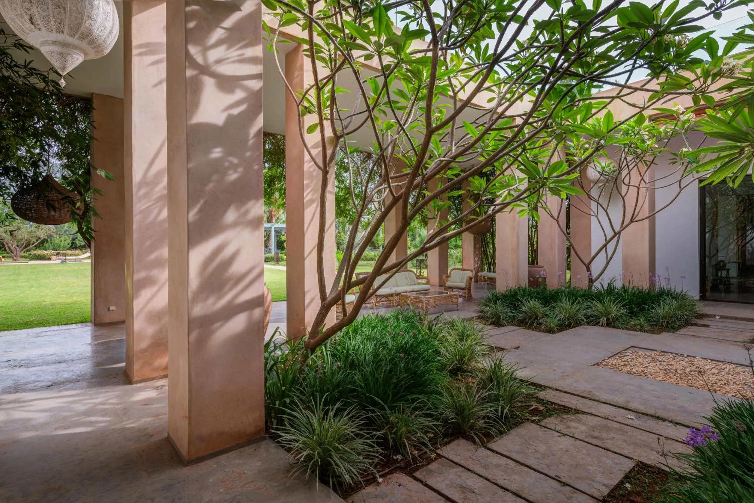 Garden in Pavillon Terra Ababila en Exclusivité