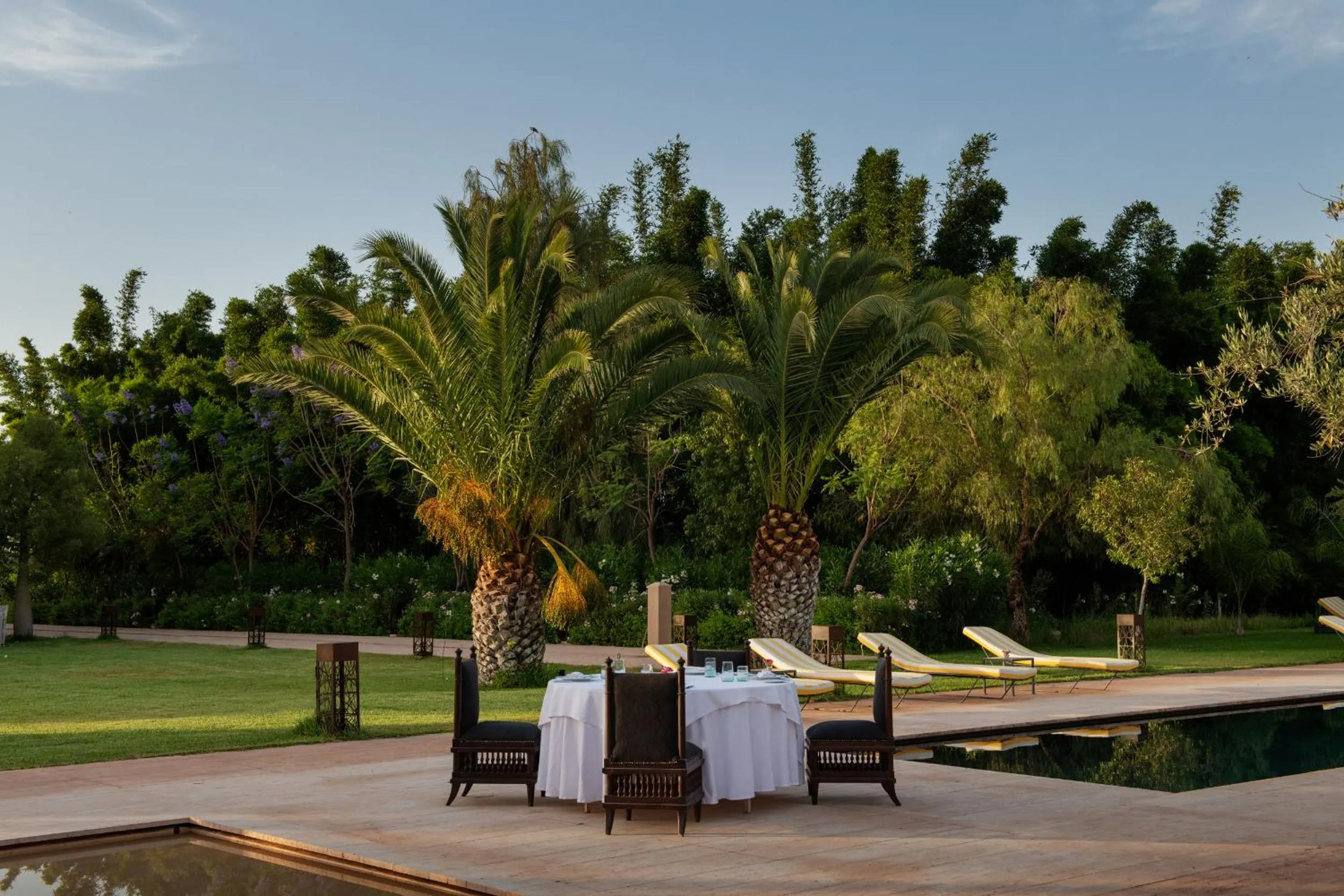 Garden in Pavillon Terra Ababila en Exclusivité