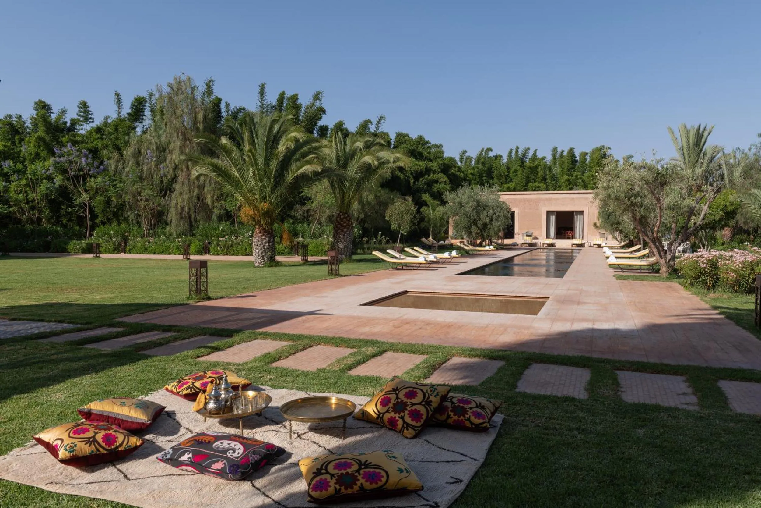 Garden in Pavillon Terra Ababila en Exclusivité