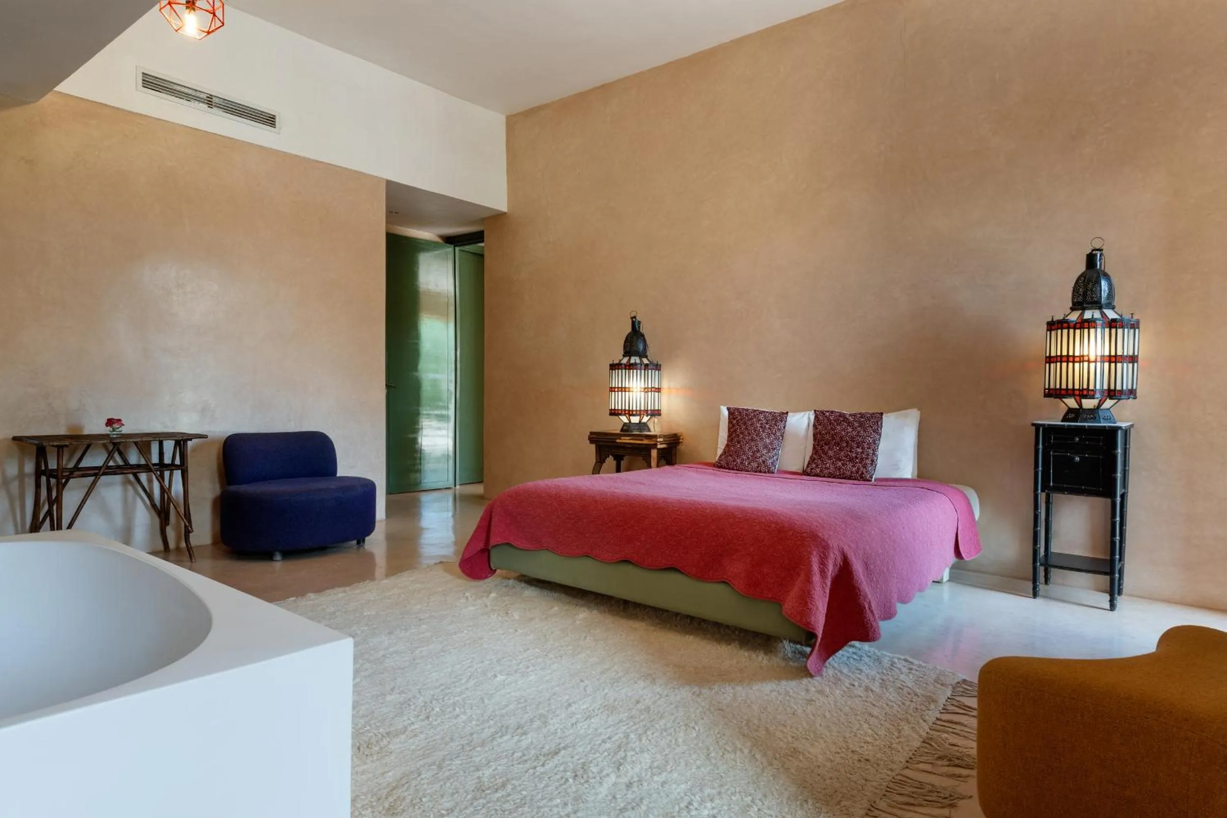 Bedroom, Bed in Pavillon Terra Ababila en Exclusivité