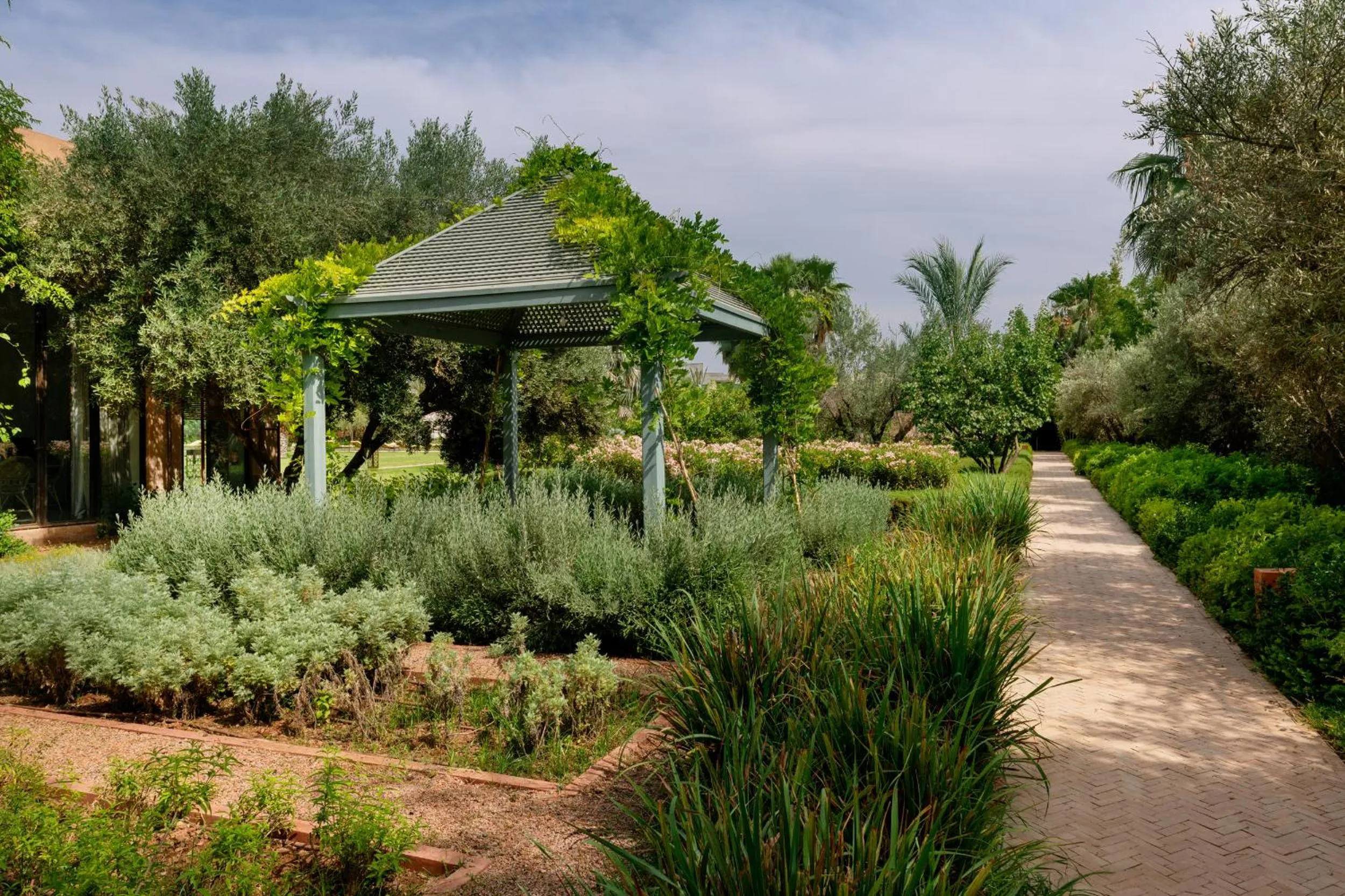 Garden in Pavillon Terra Ababila en Exclusivité