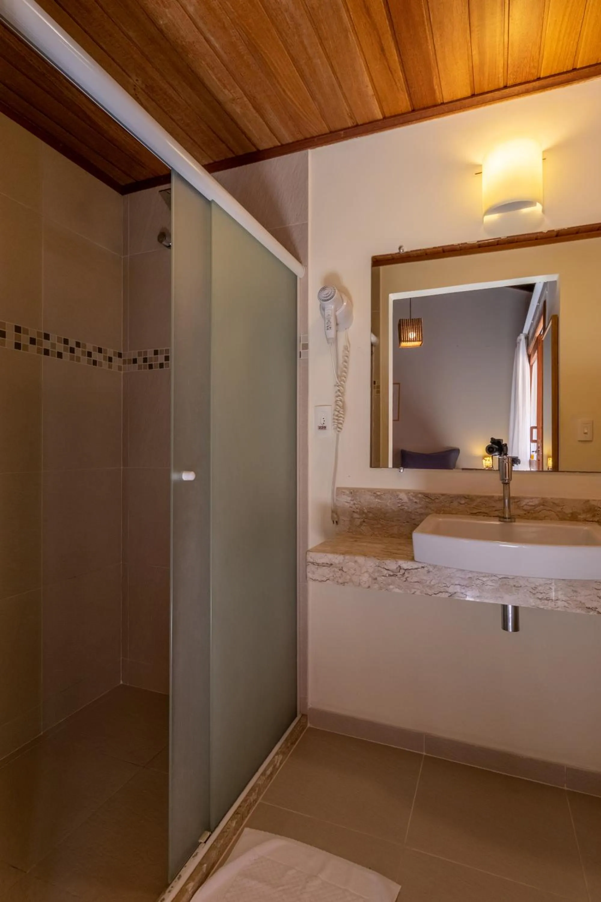 Shower in Club do Balanço Pousada e Restaurante