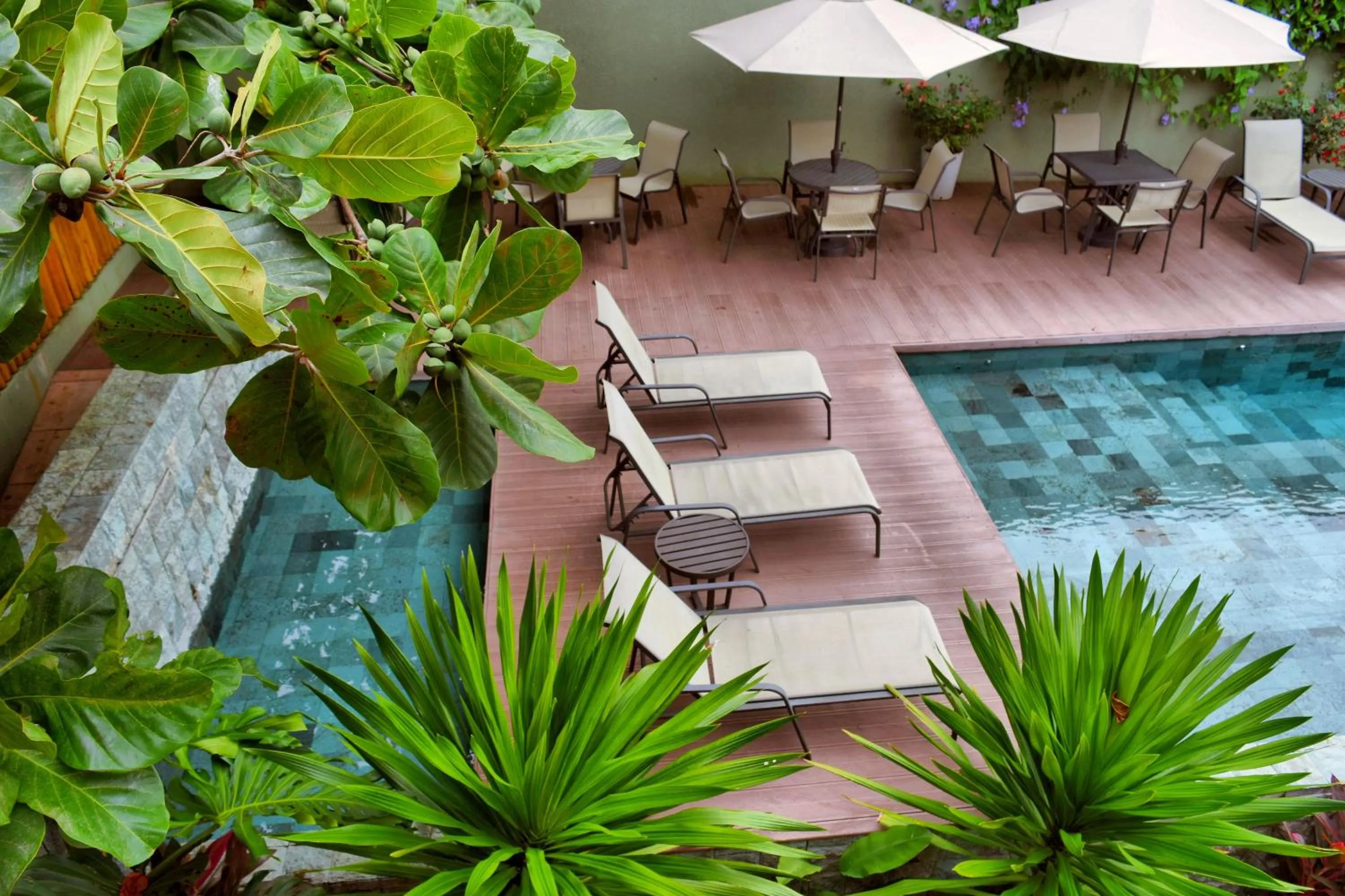 Pool view in Club do Balanço Pousada e Restaurante