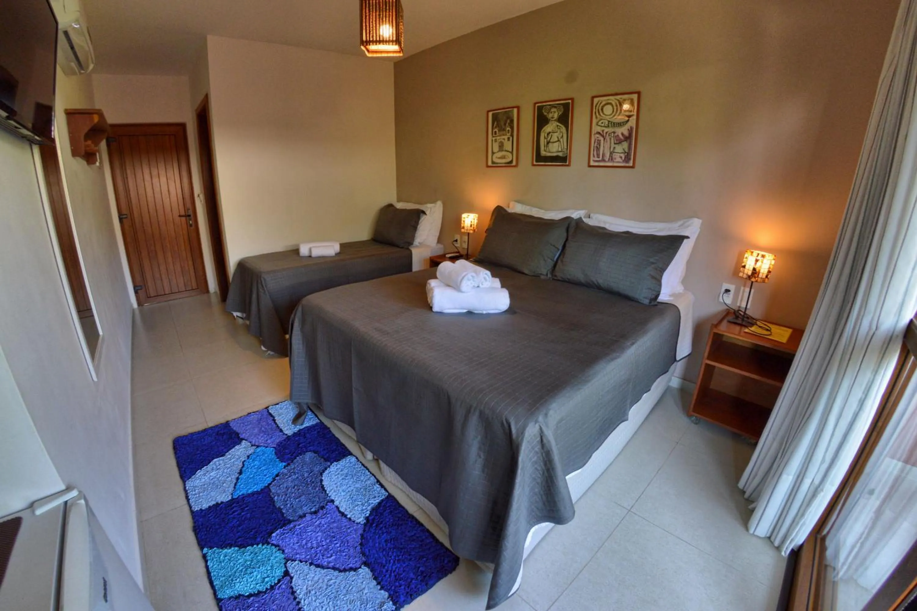 Bed in Club do Balanço Pousada e Restaurante