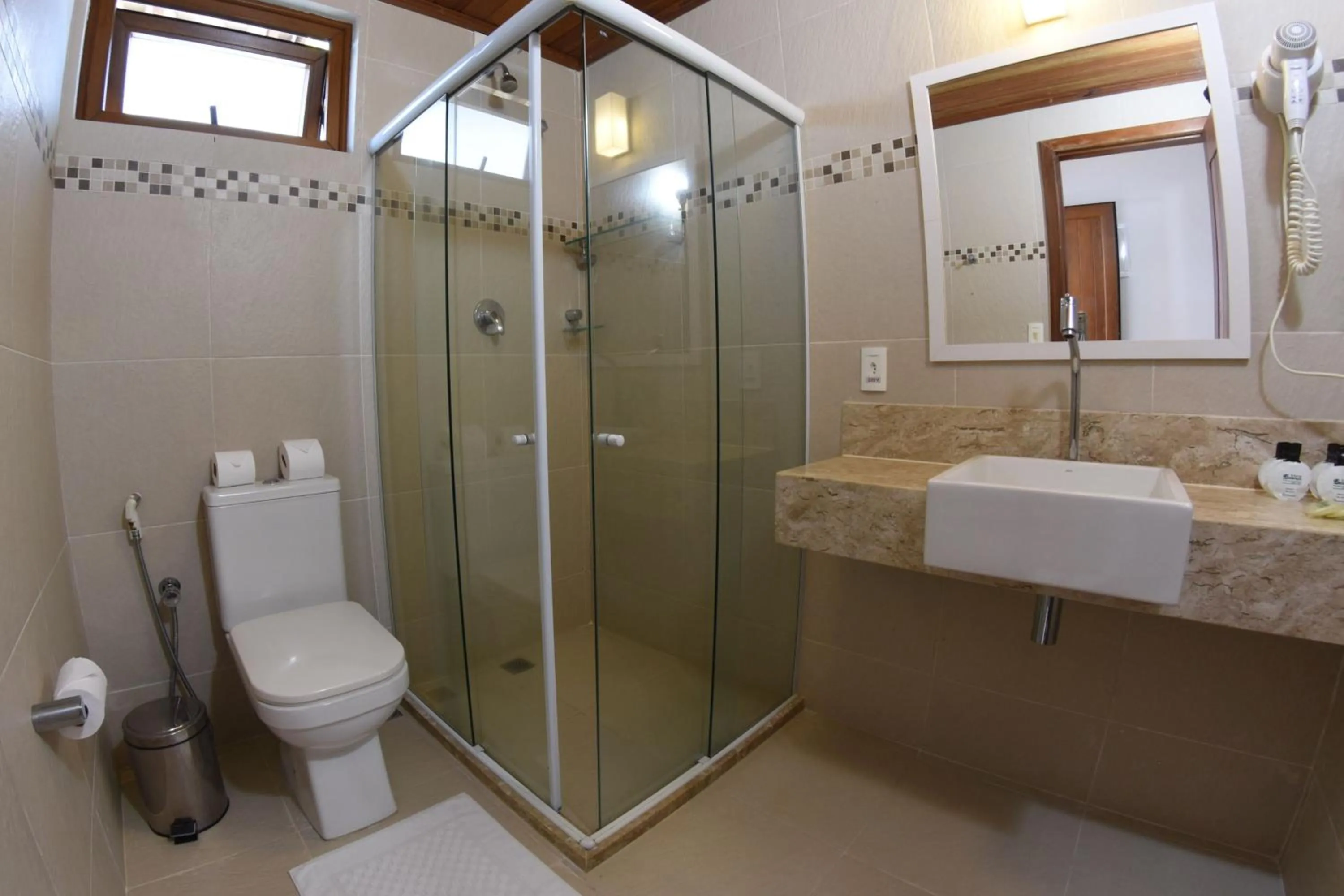 Shower in Club do Balanço Pousada e Restaurante