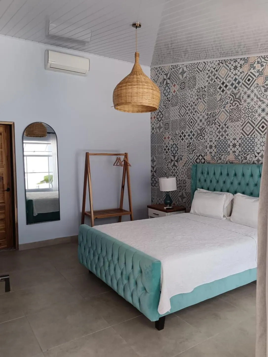 Bed in Hotel Mono Azul