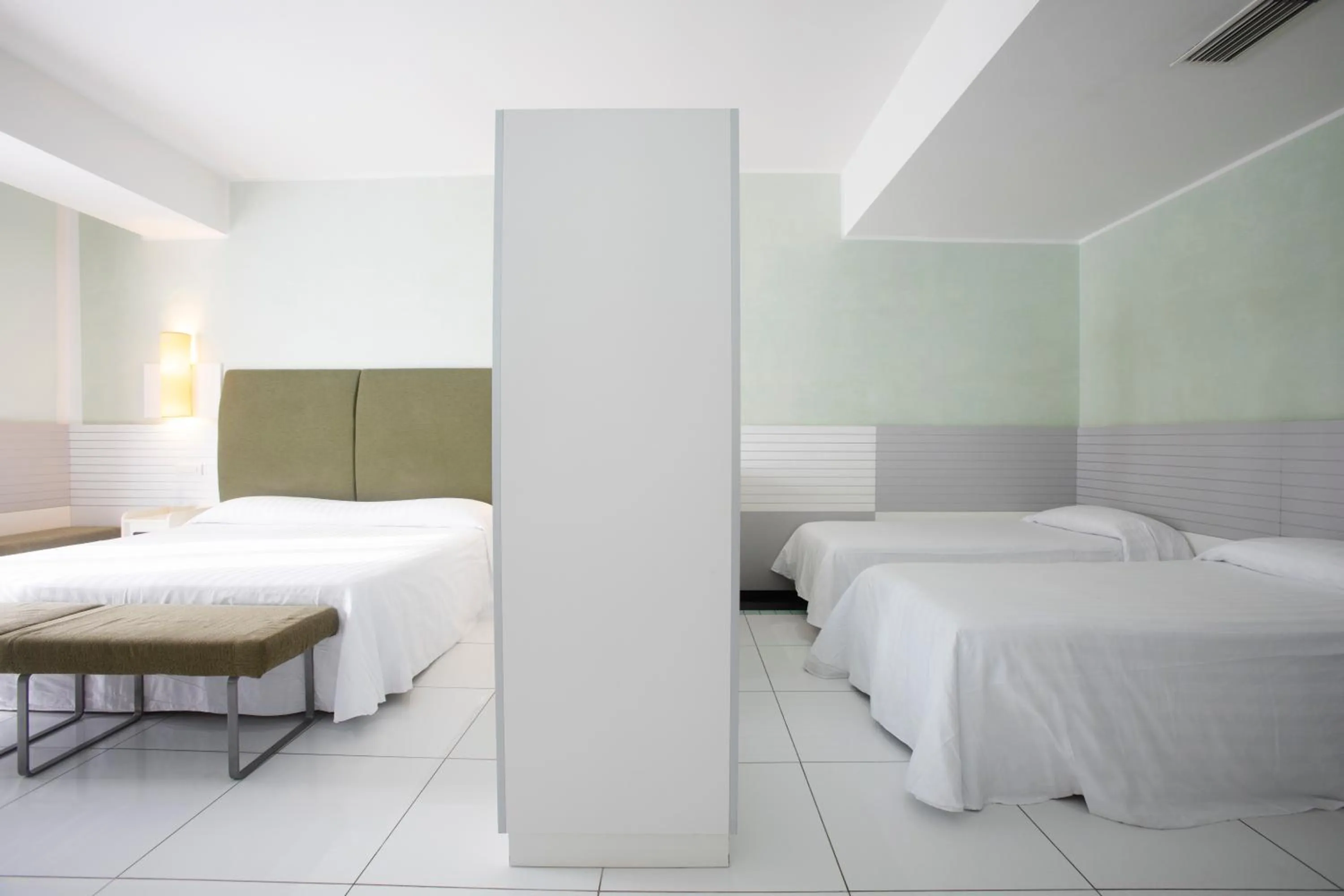 Bed in Grand Hotel Salerno