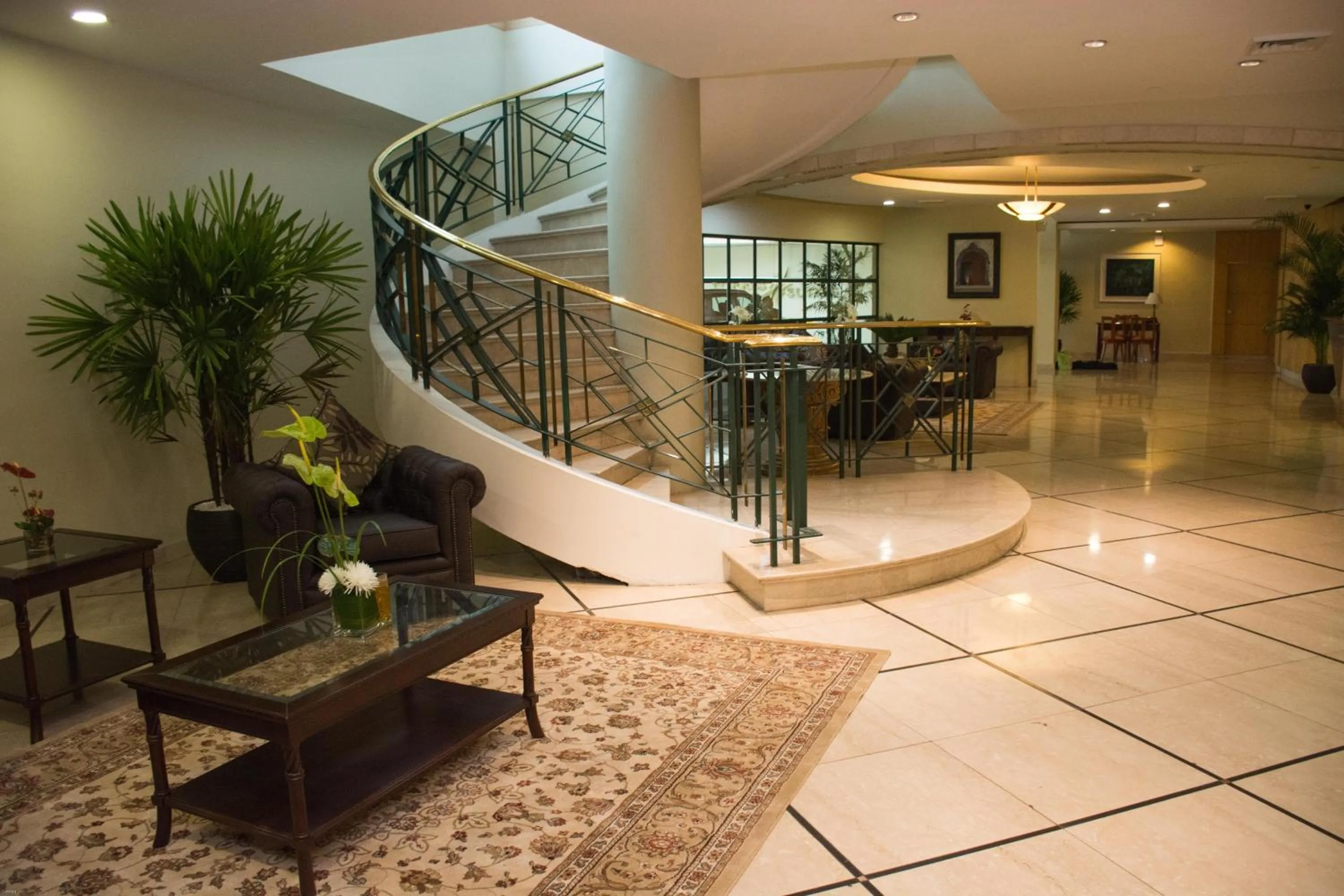 Lobby or reception in Aparta Hotel Torres de Suites