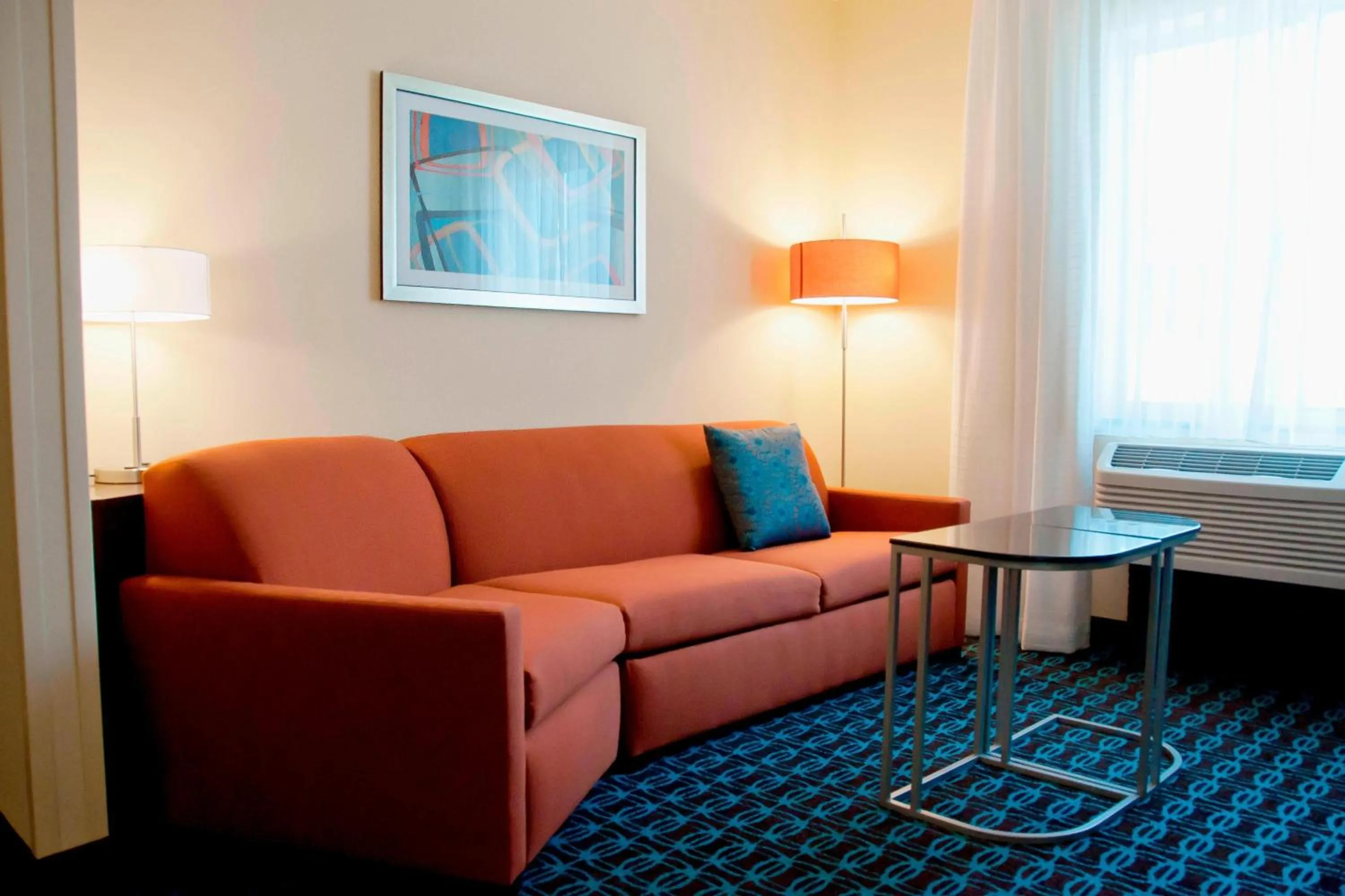 Living room in Fairfield Inn & Suites by Marriott Des Moines Urbandale