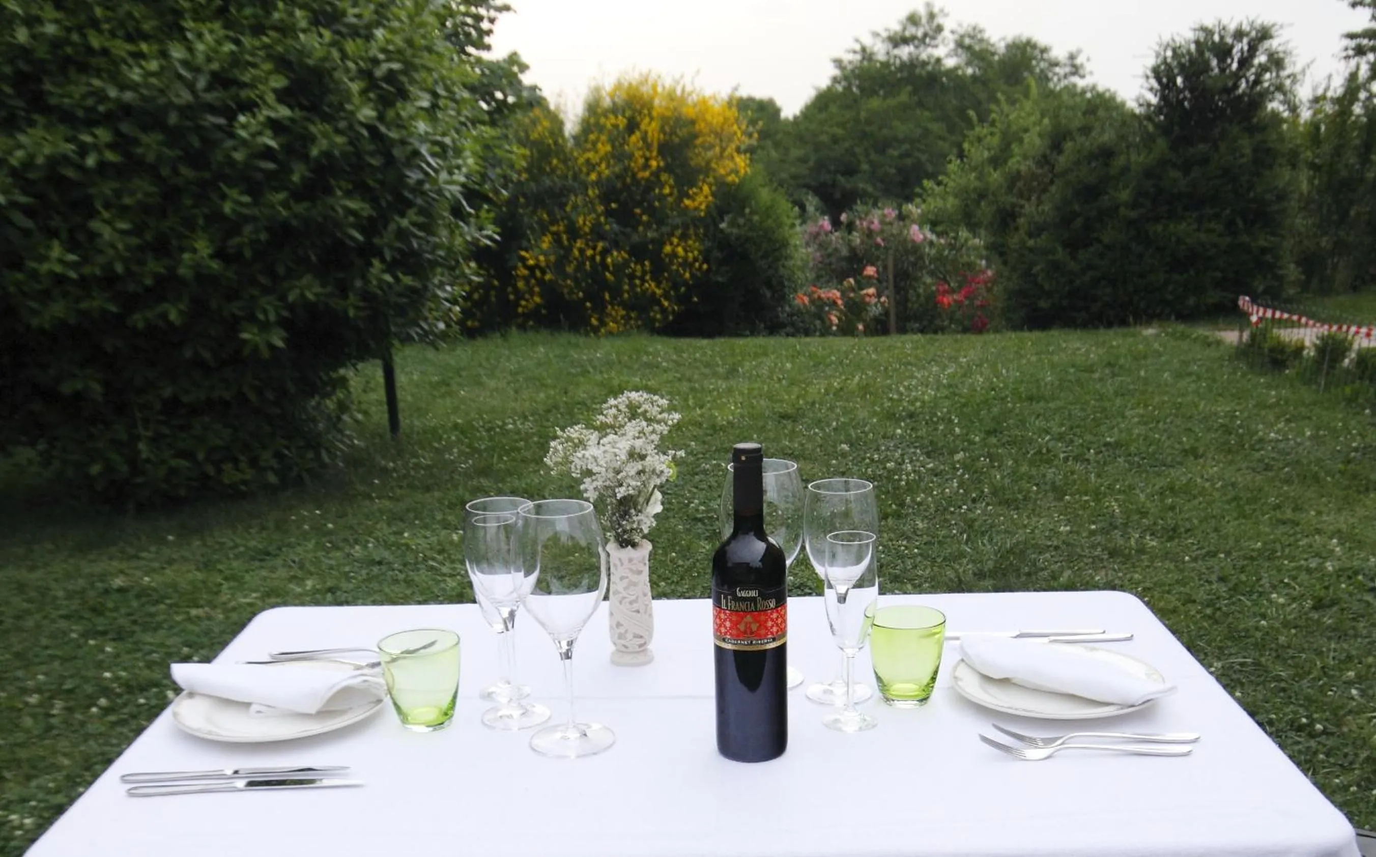 Garden in Agriturismo Gaggioli Borgo Delle Vigne