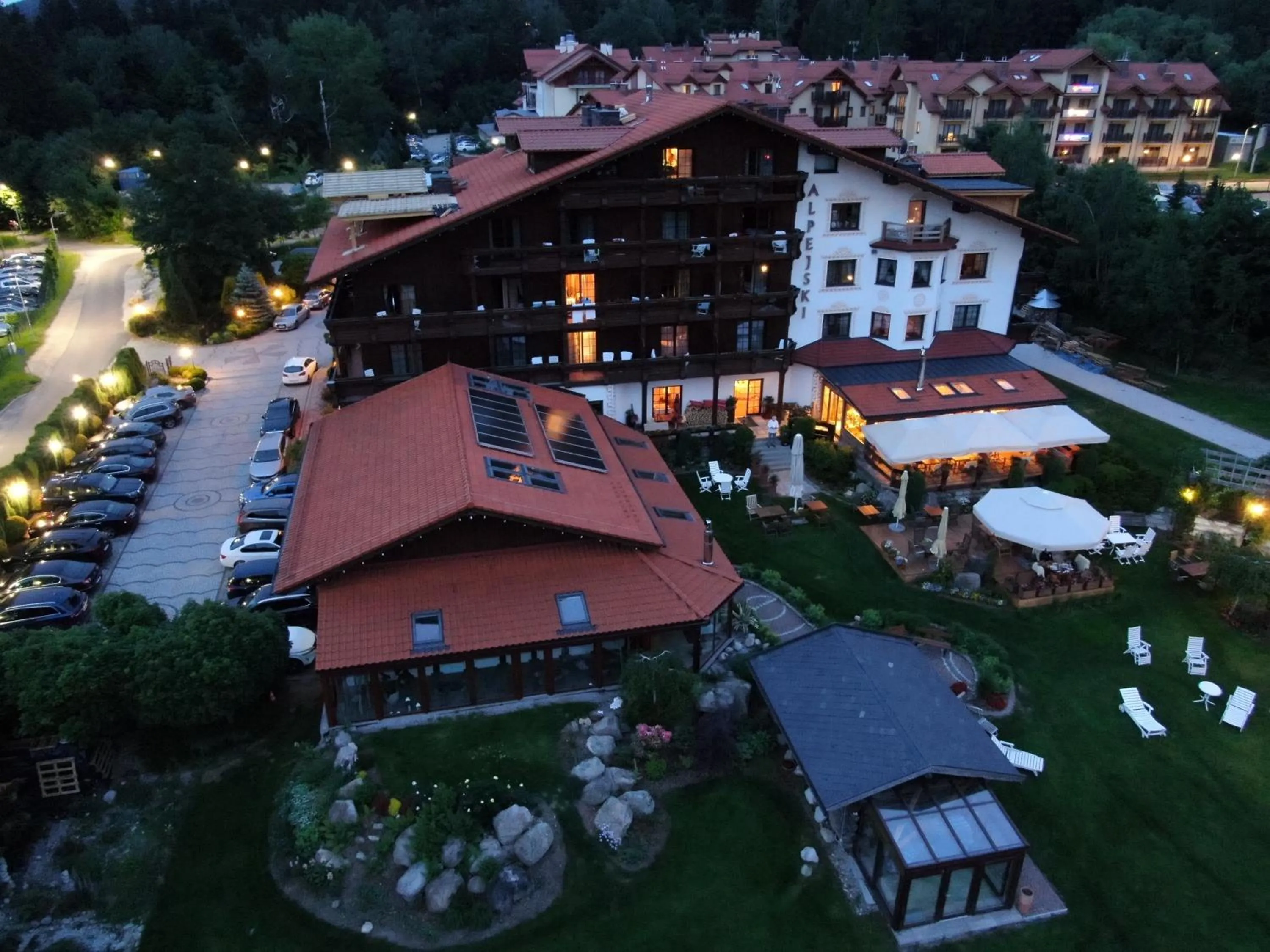 Bird's eye view in Alpejski Boutique Hotel