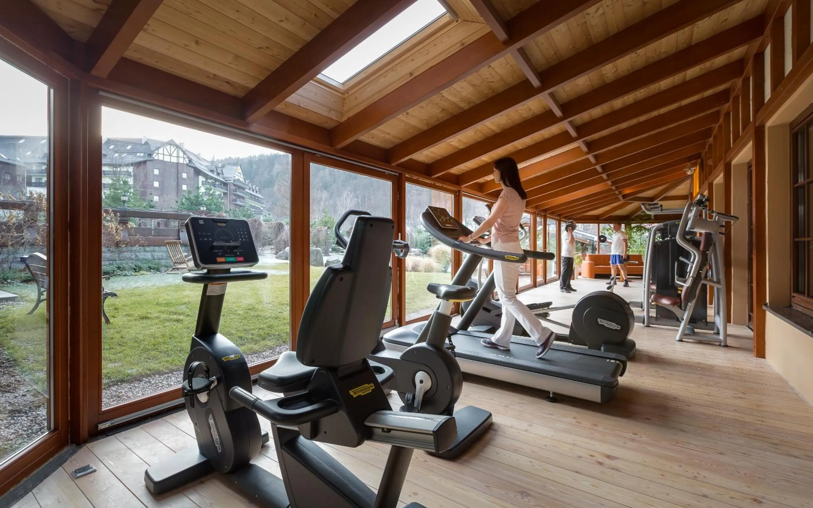 Fitness centre/facilities in Alpejski Boutique Hotel