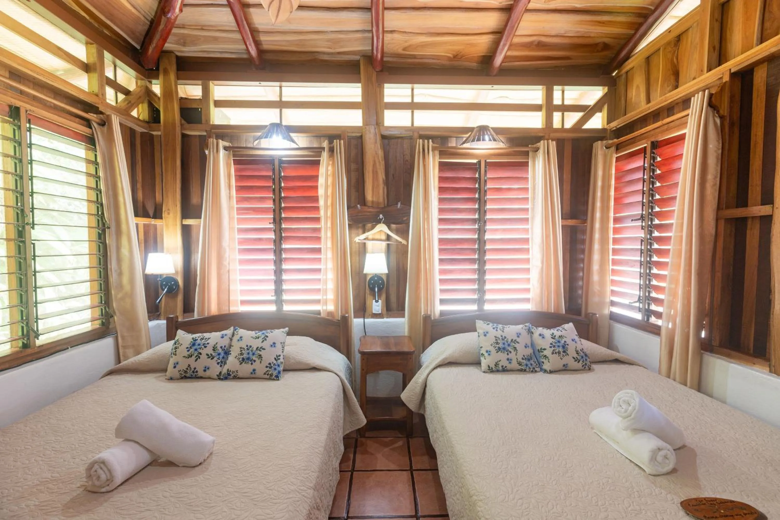 Bed in La Cusinga Lodge