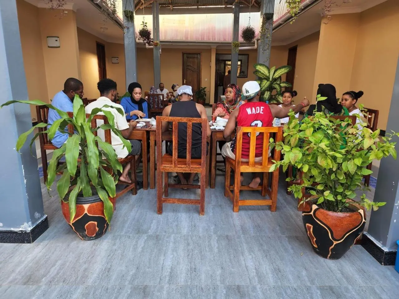 Restaurant/places to eat in Kendwa Cool and Calm Hotel limited