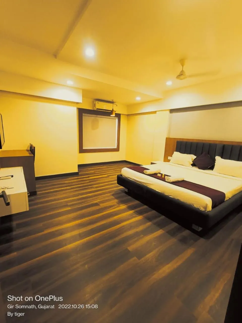 Bedroom in Hotel welcome somnath