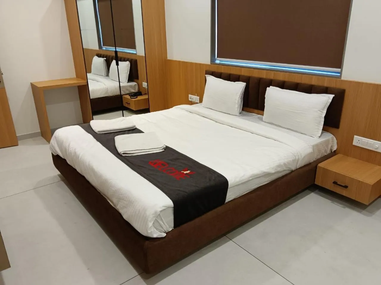 Bed in Hotel welcome somnath