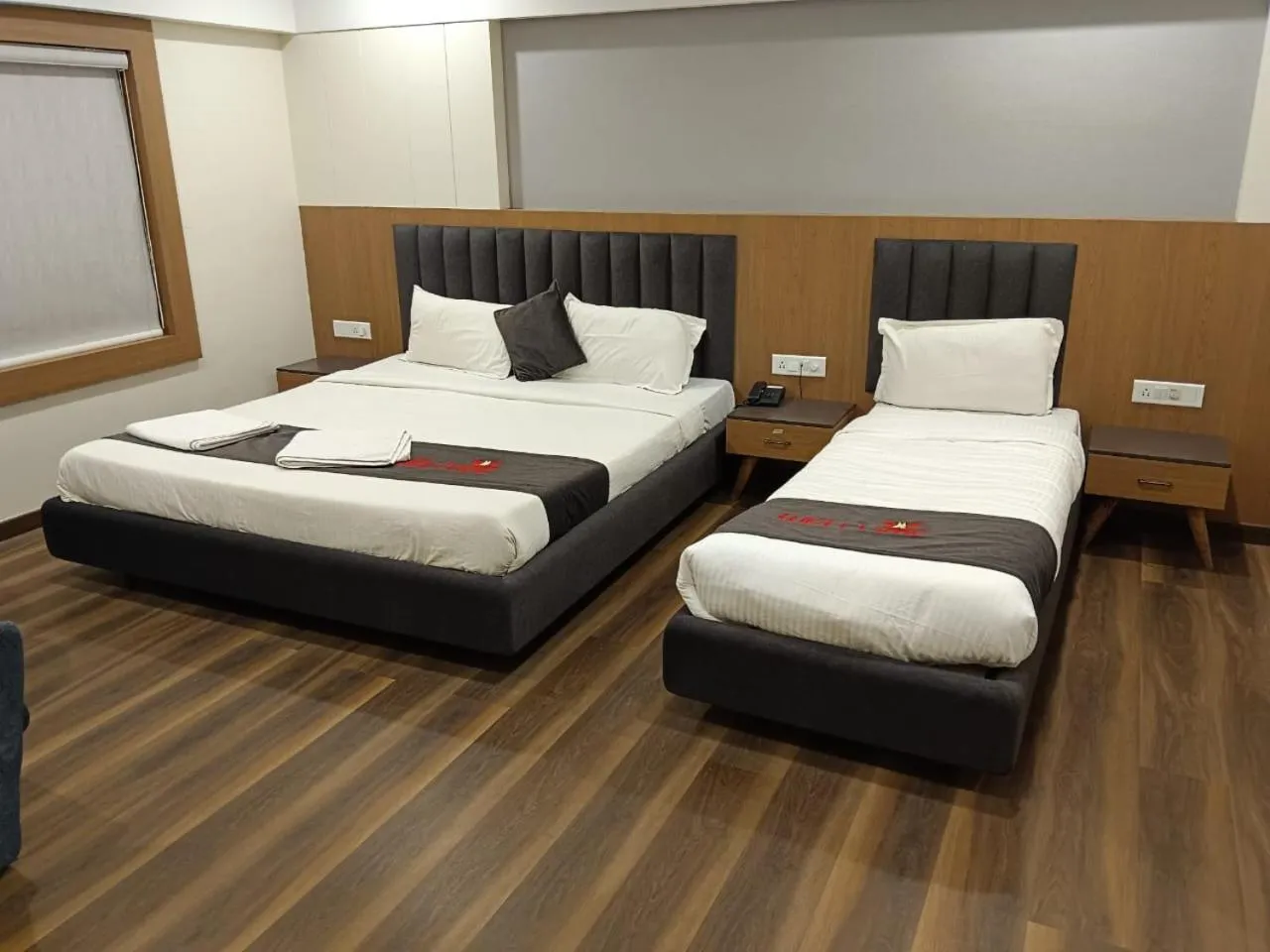 Bedroom in Hotel welcome somnath