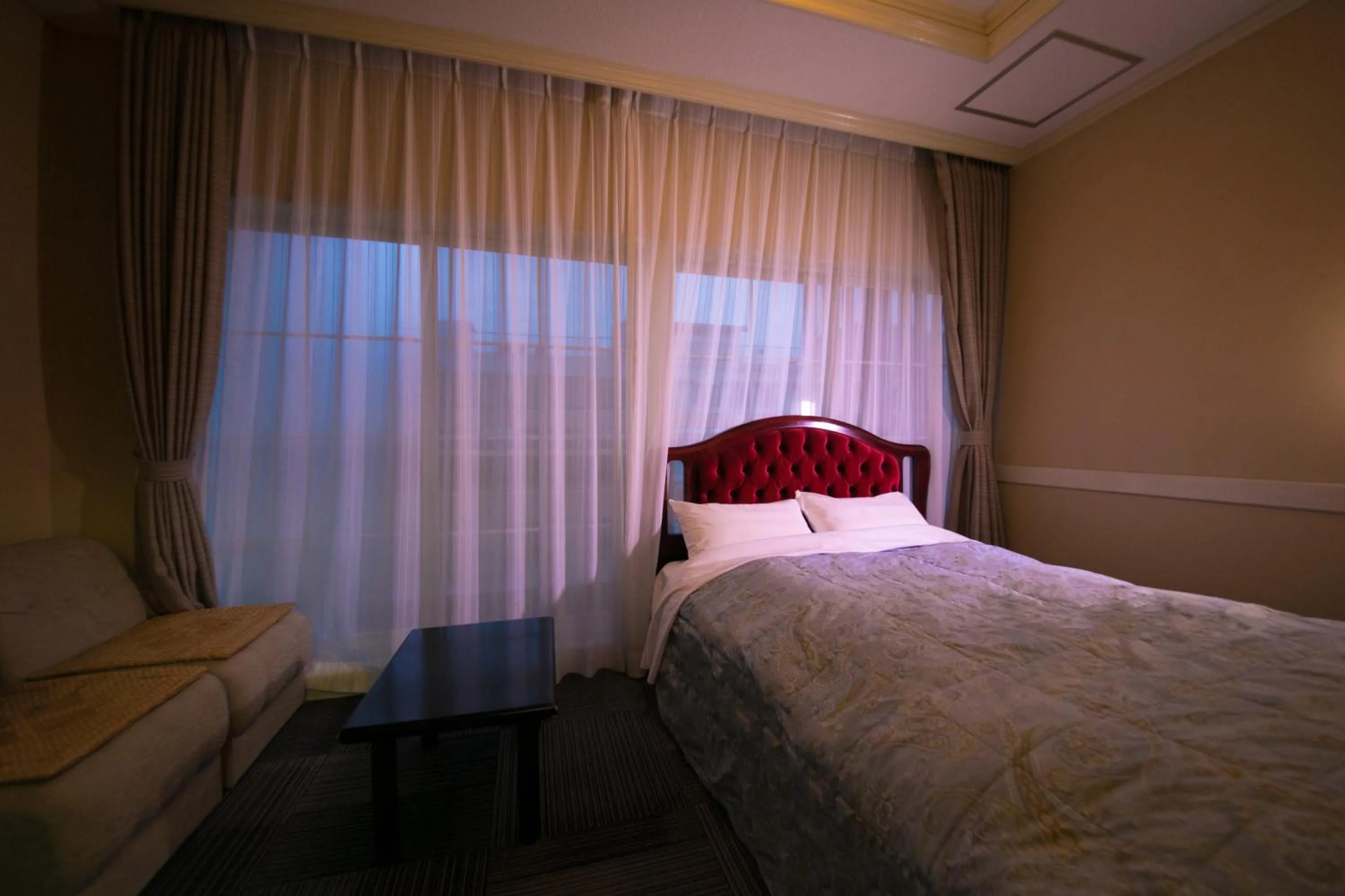 Bed in Hotel Housenkaku