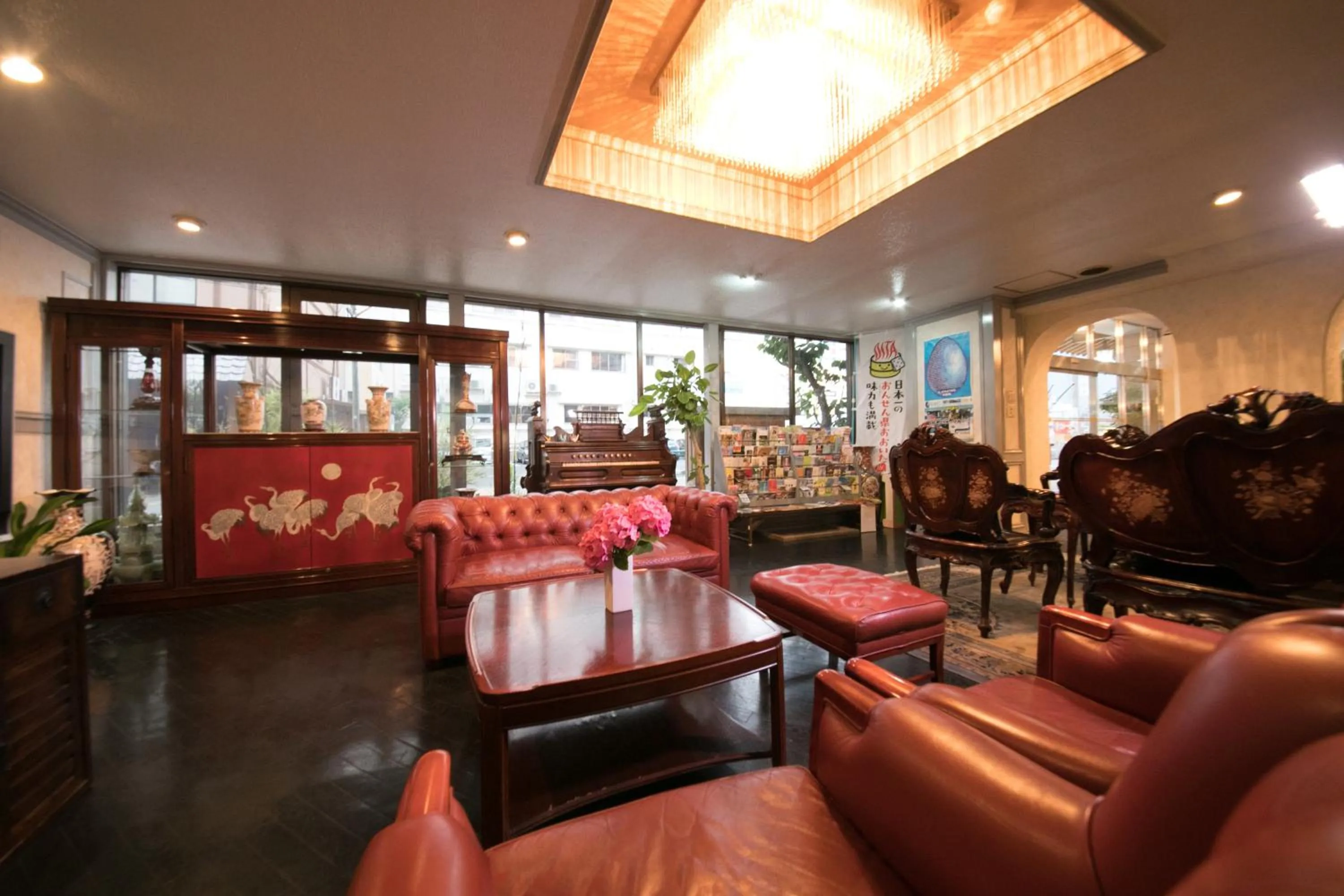 Lobby or reception in Hotel Housenkaku