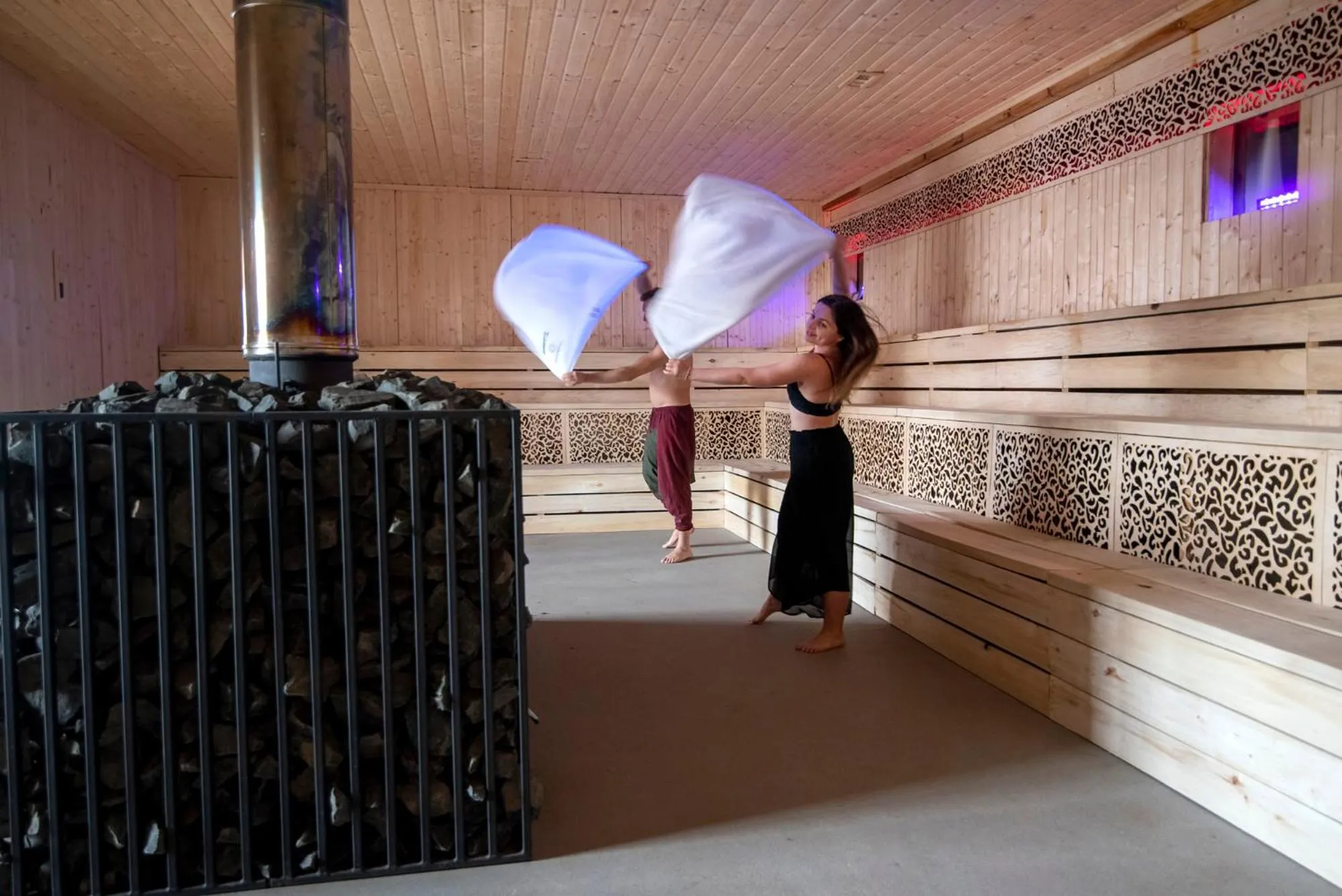 Sauna in Hotel Azzun Orient SPA&Wellness