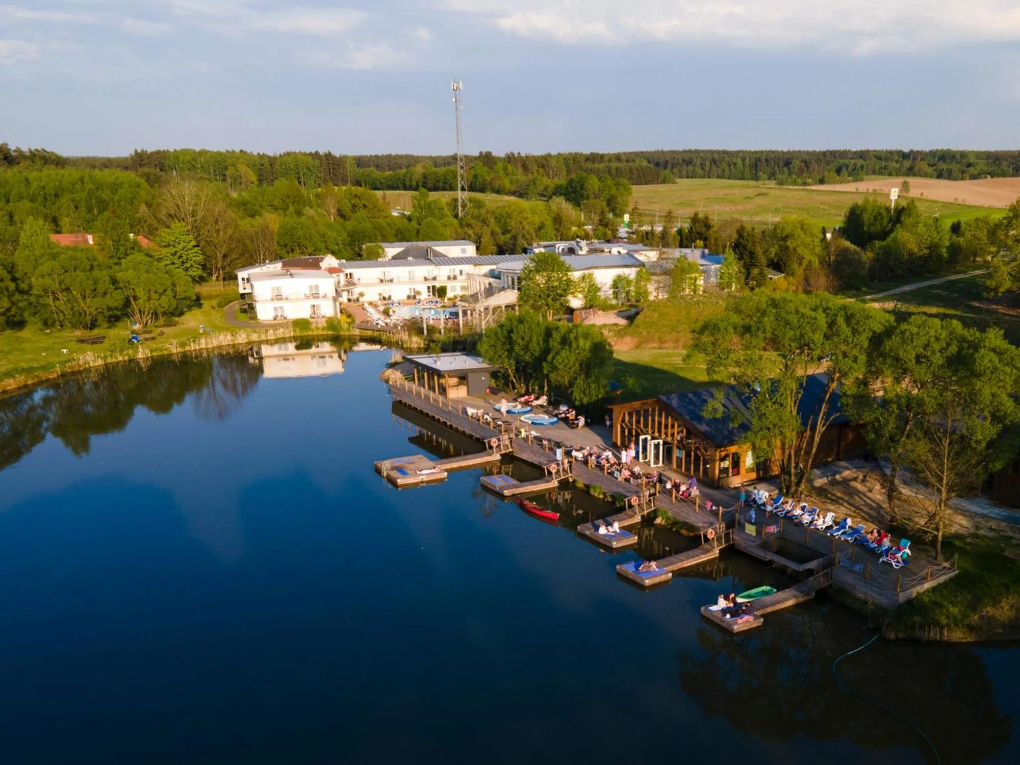 Lake view in Hotel Azzun Orient SPA&Wellness