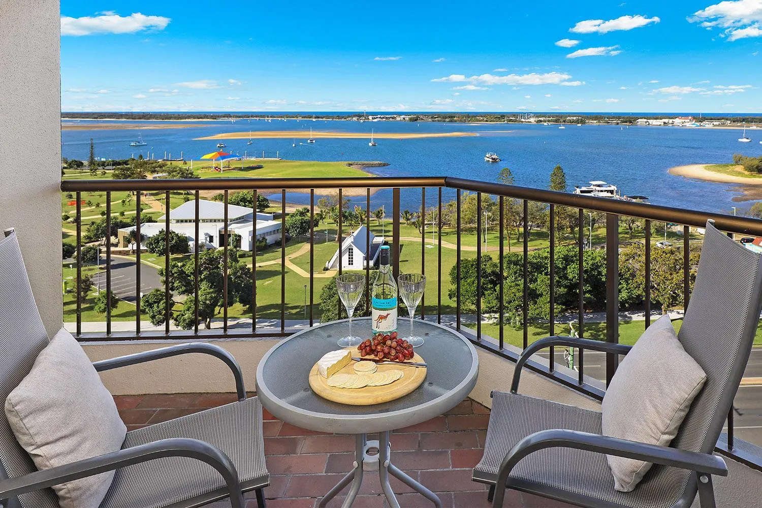 Property logo or sign in Palmerston Tower on Southport Broadwater