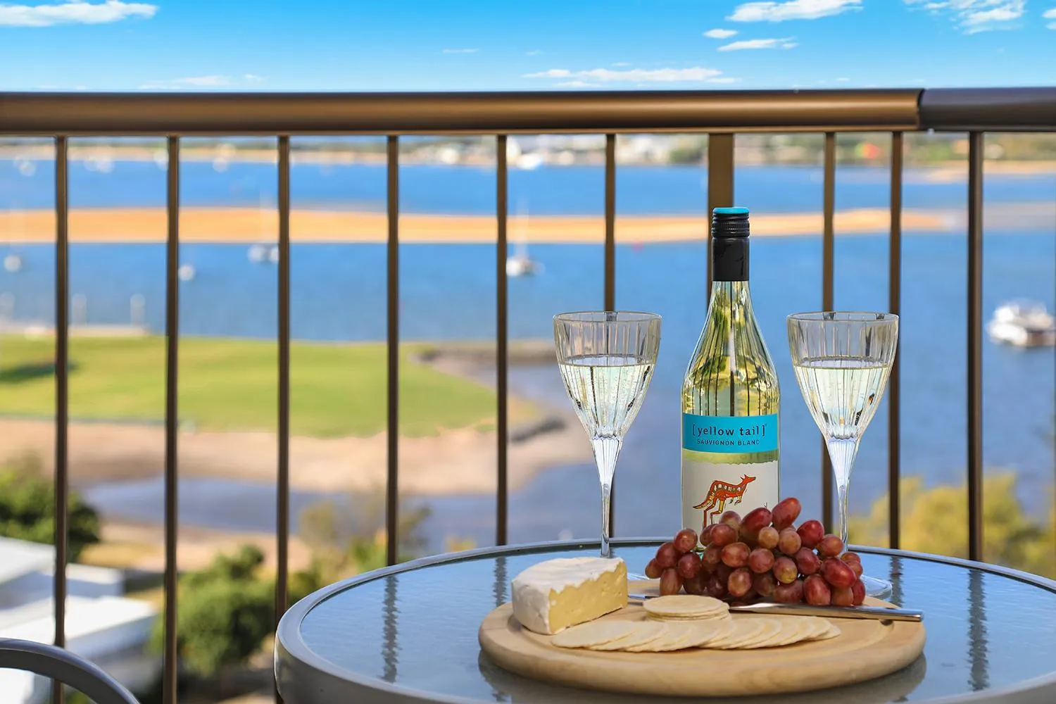 Sea view in Palmerston Tower on Southport Broadwater