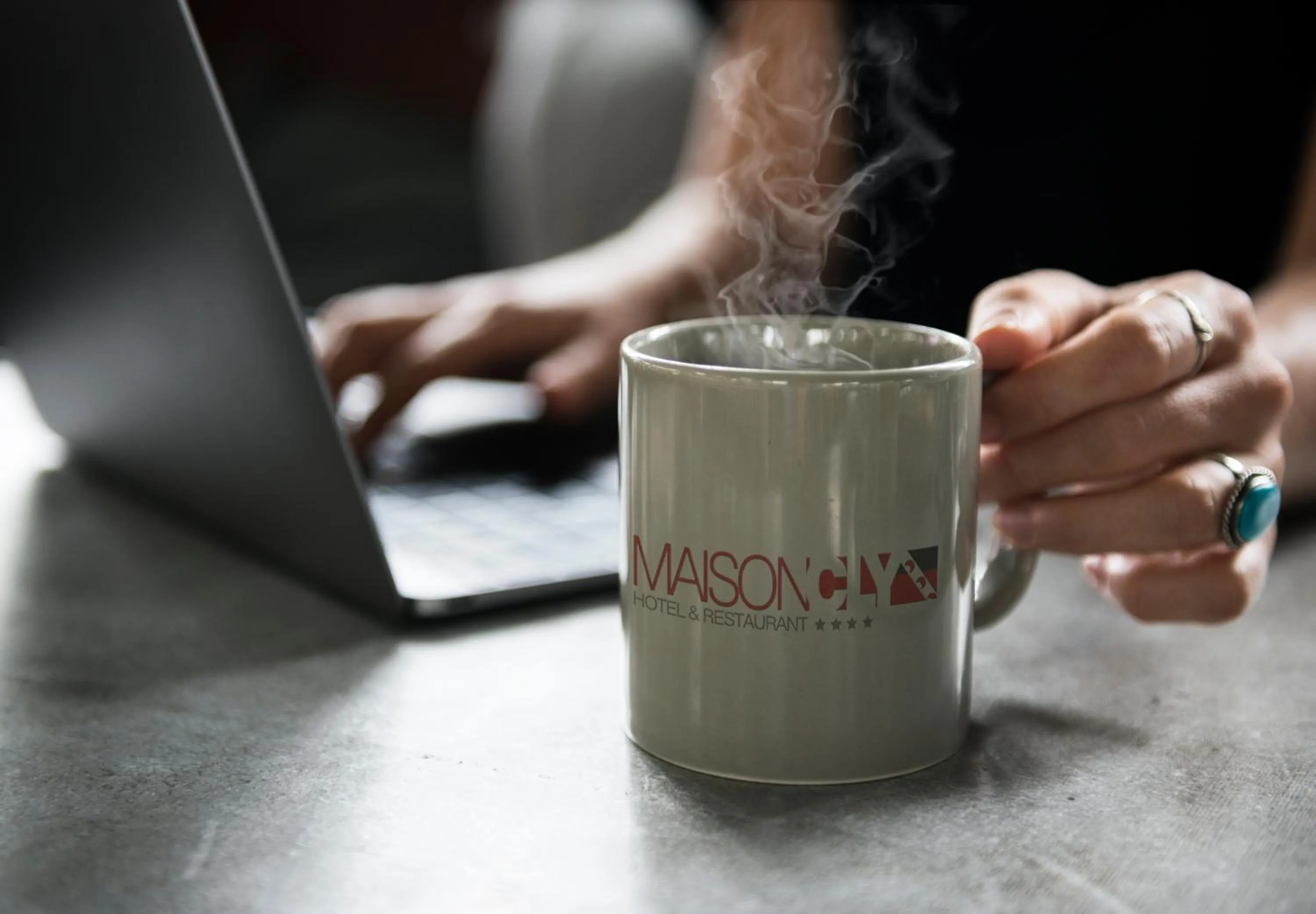 Decorative detail in Maison Cly