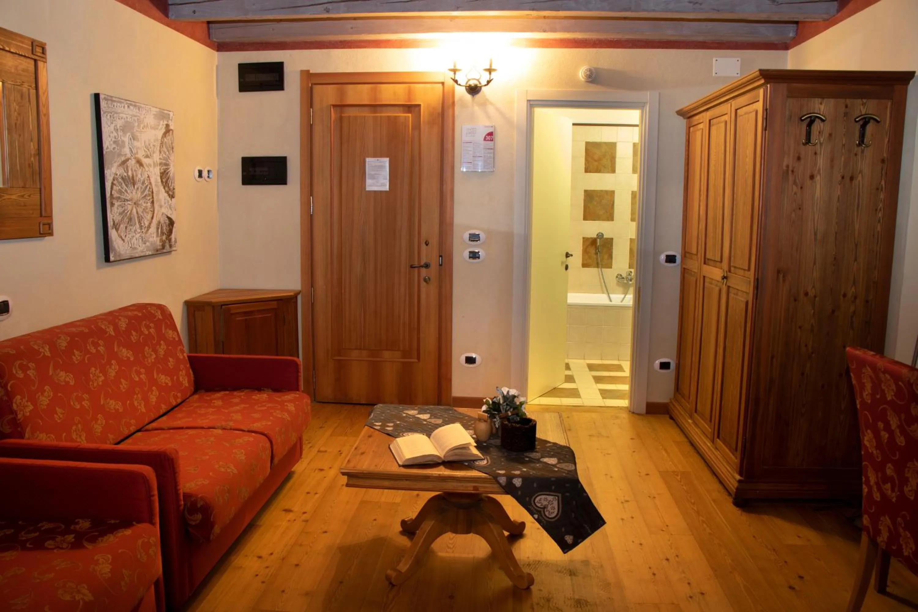 Living room in Maison Cly