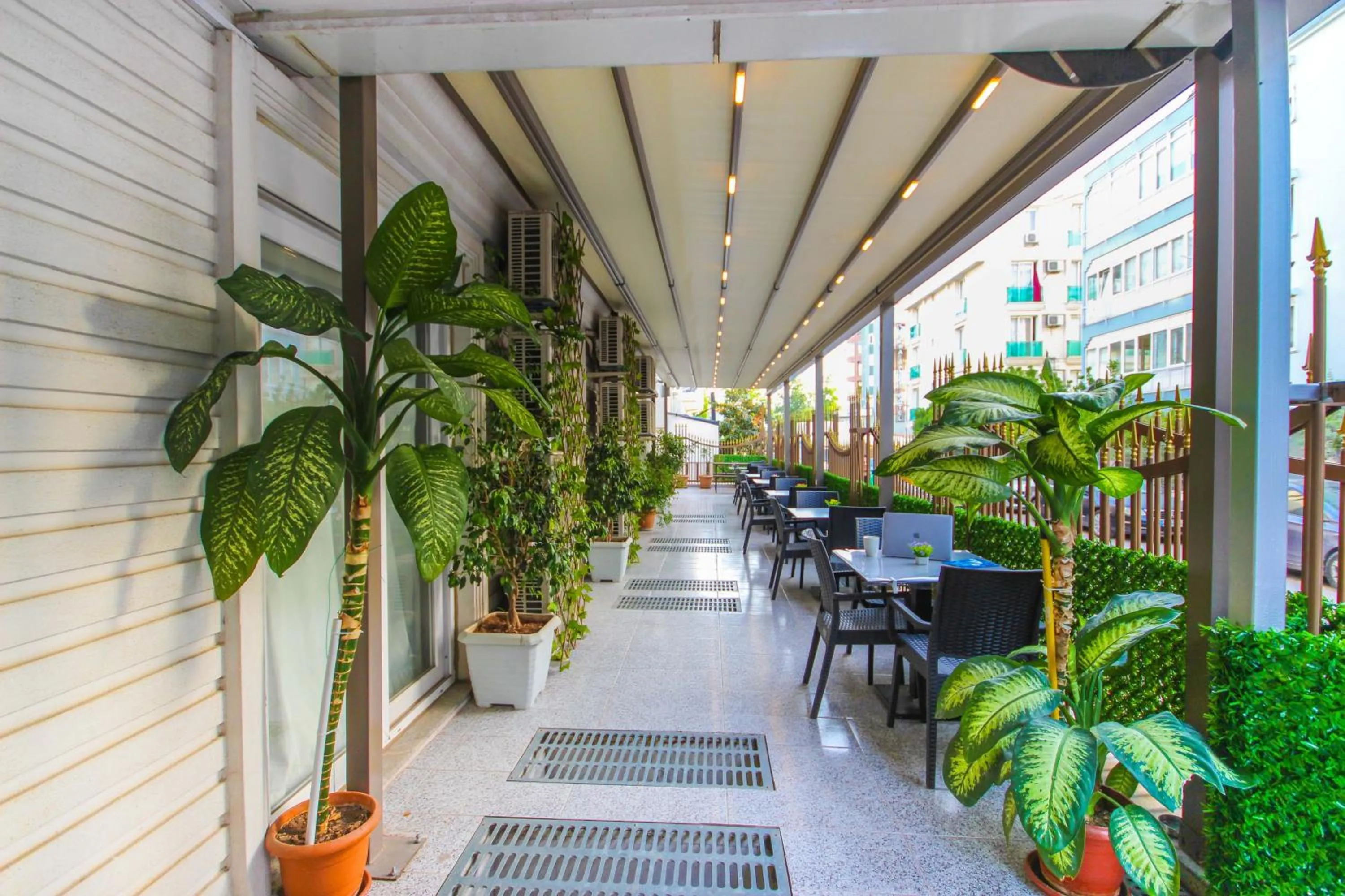 Patio in Antalya Residence Hotel