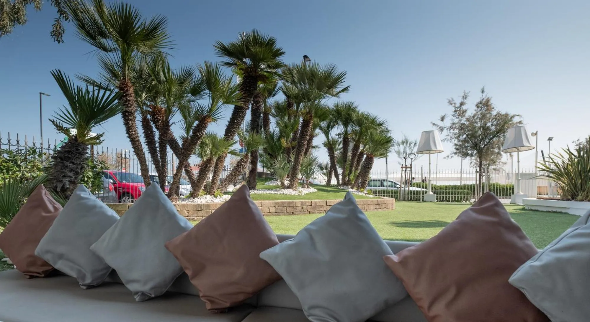 Garden in Hotel Continental