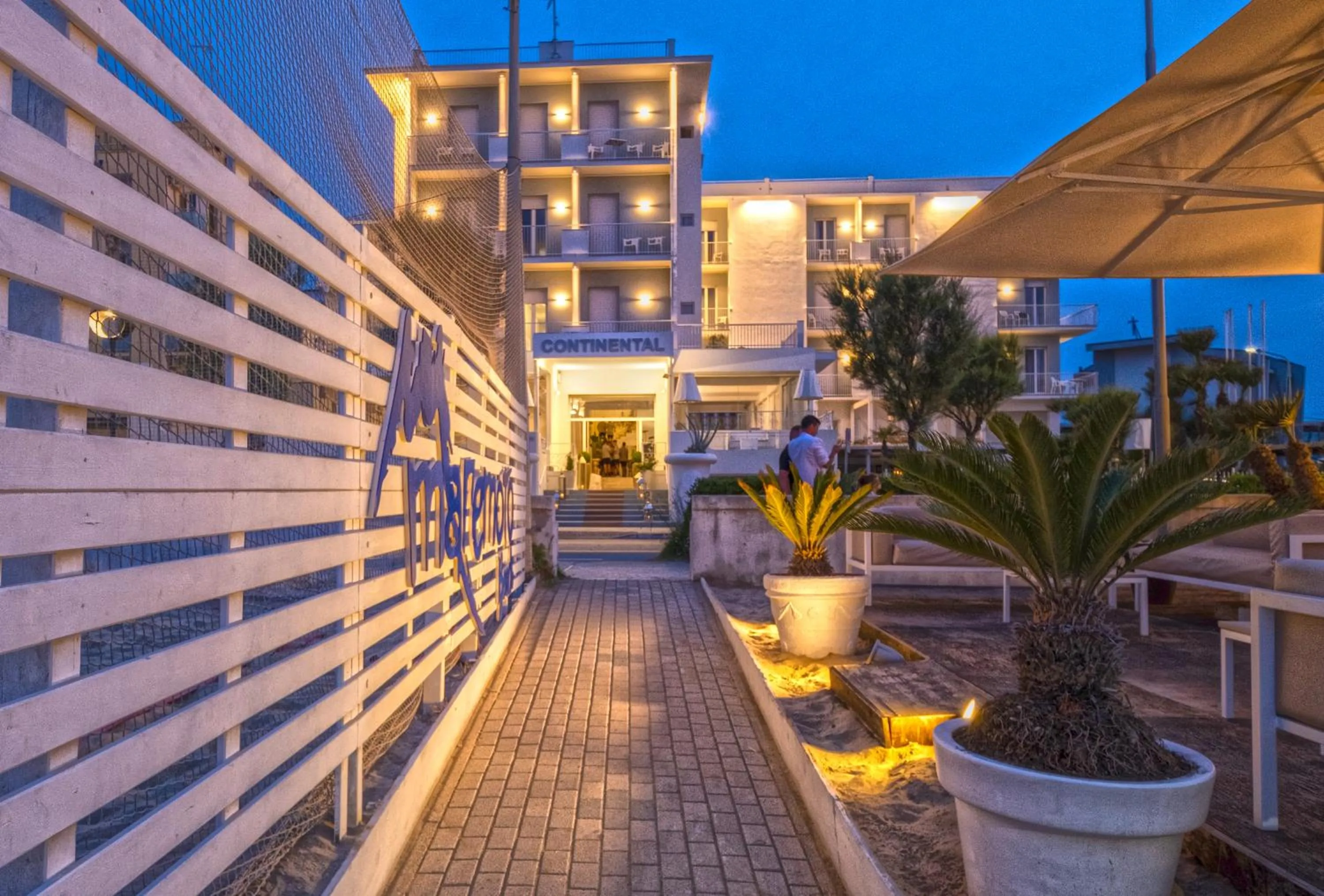 Property building in Hotel Continental