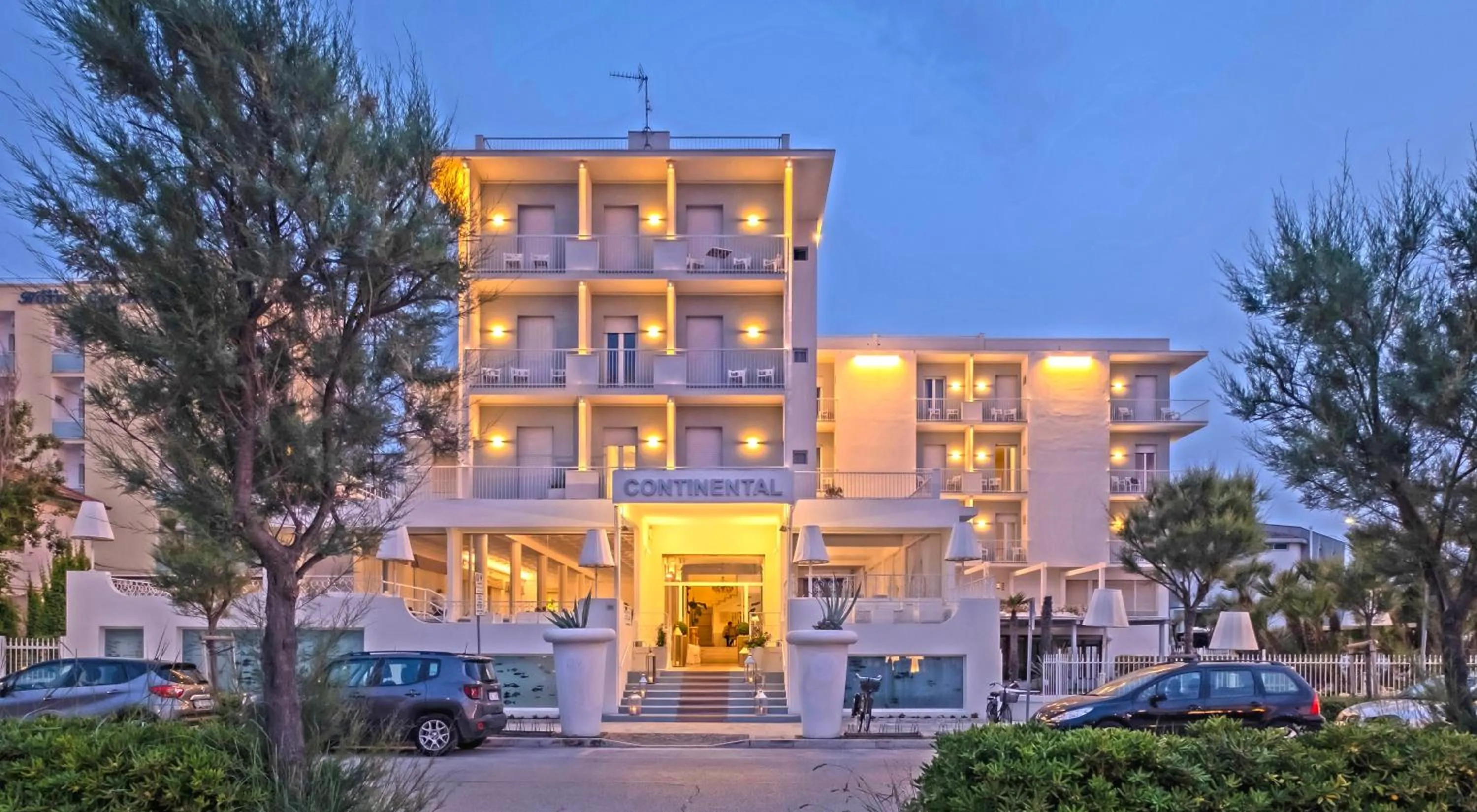 Property building in Hotel Continental