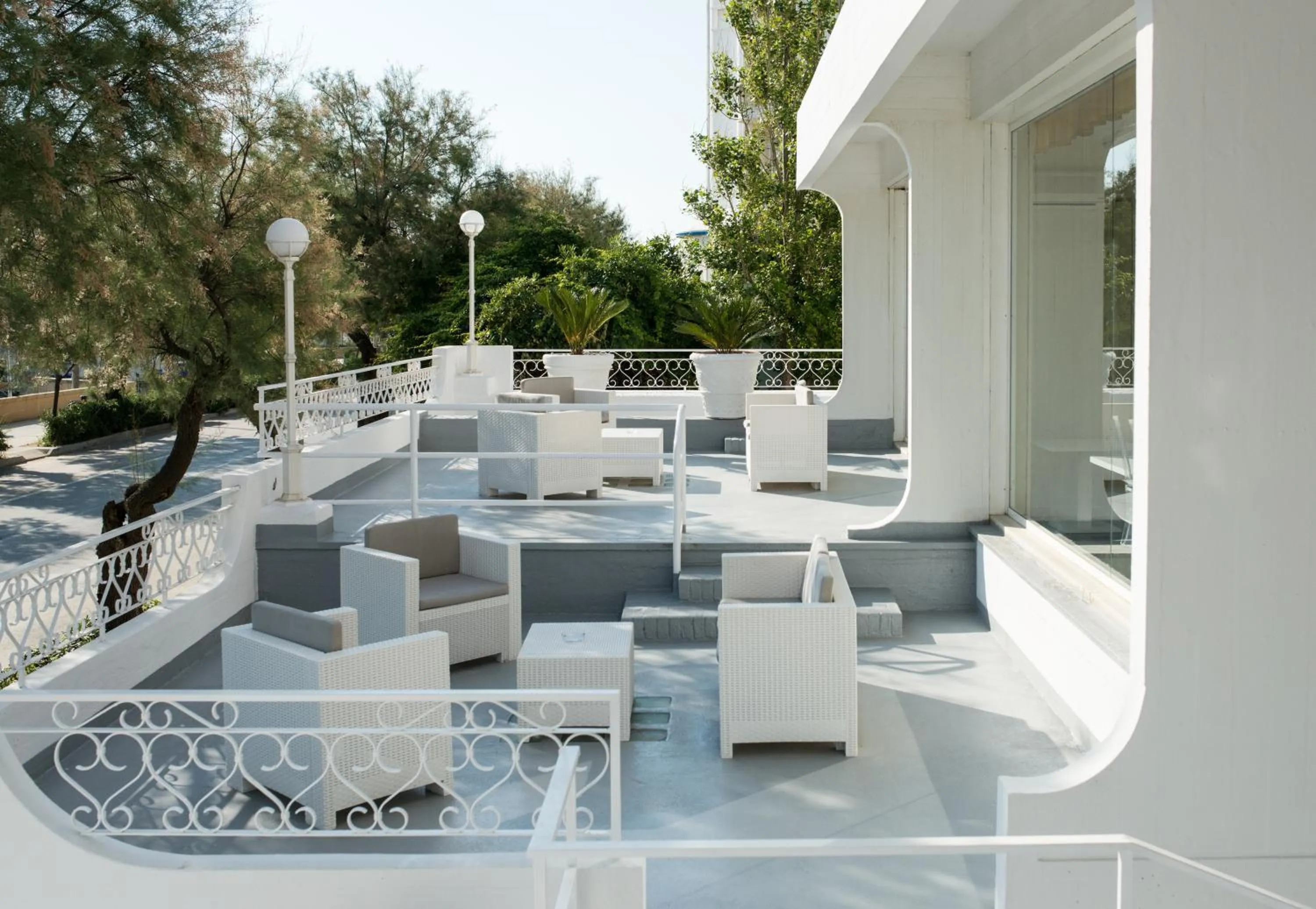 Balcony/Terrace in Hotel Continental