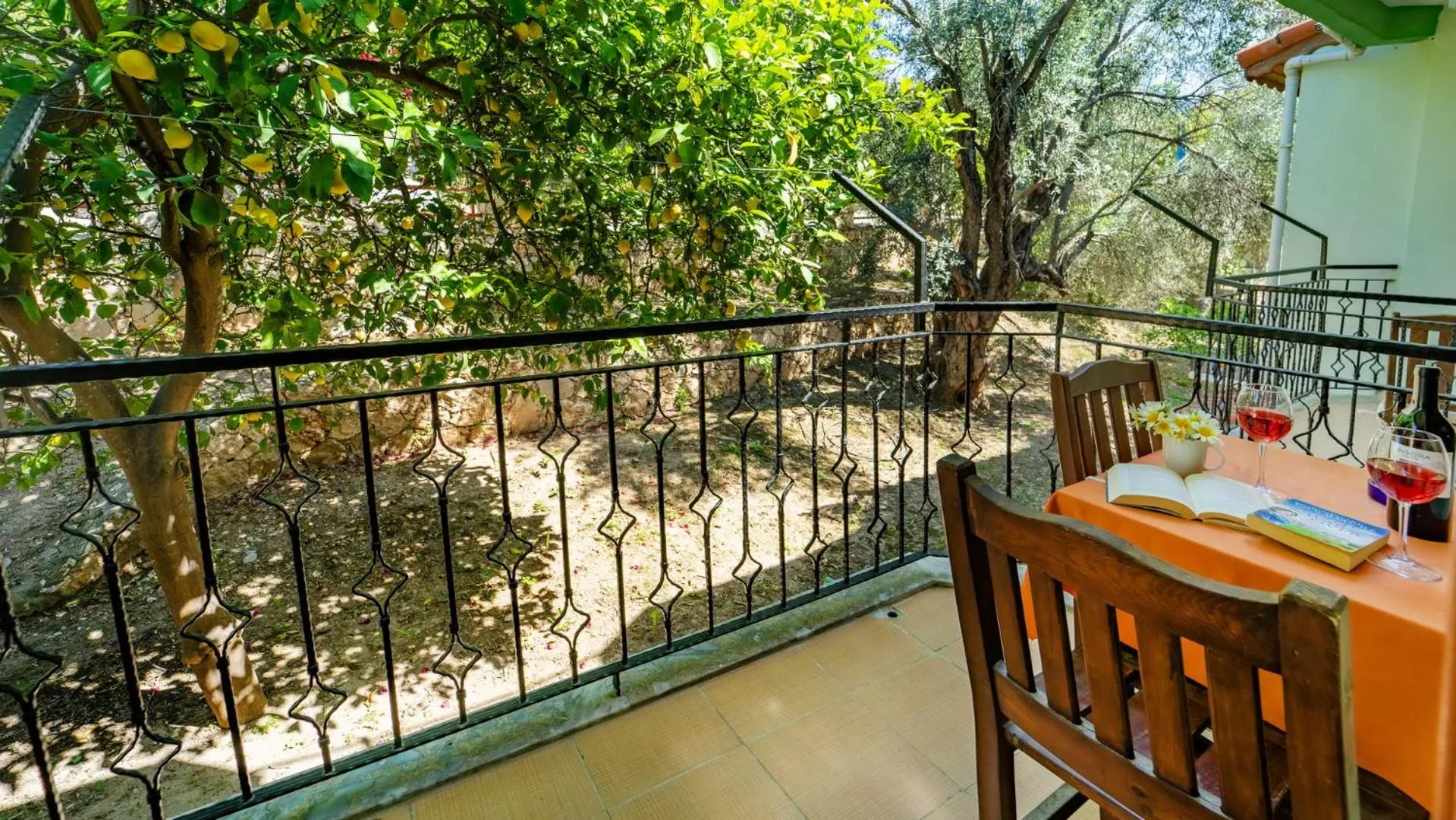 Balcony/Terrace in Patara Delfin Hotel