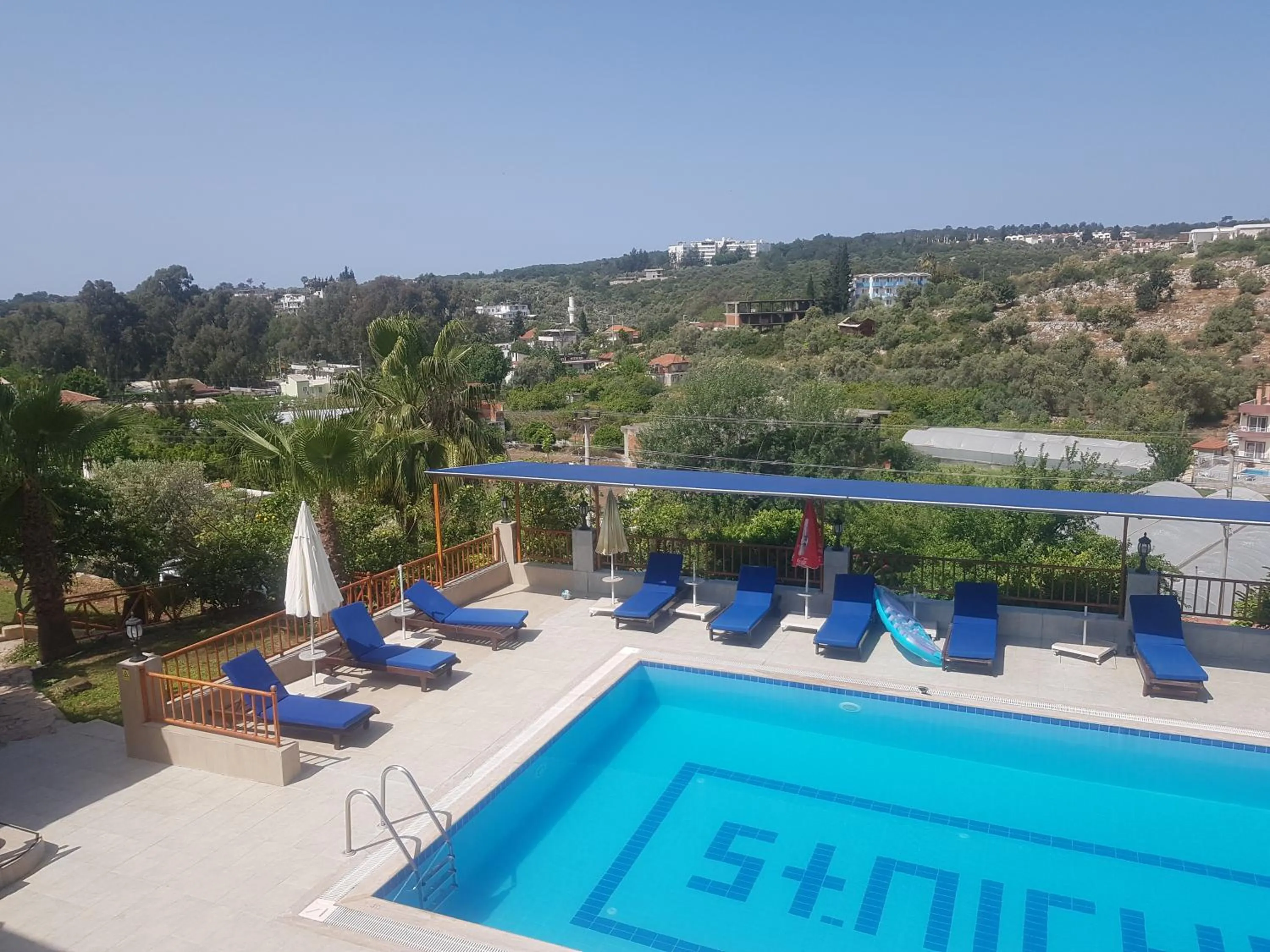 Pool view in Patara Delfin Hotel
