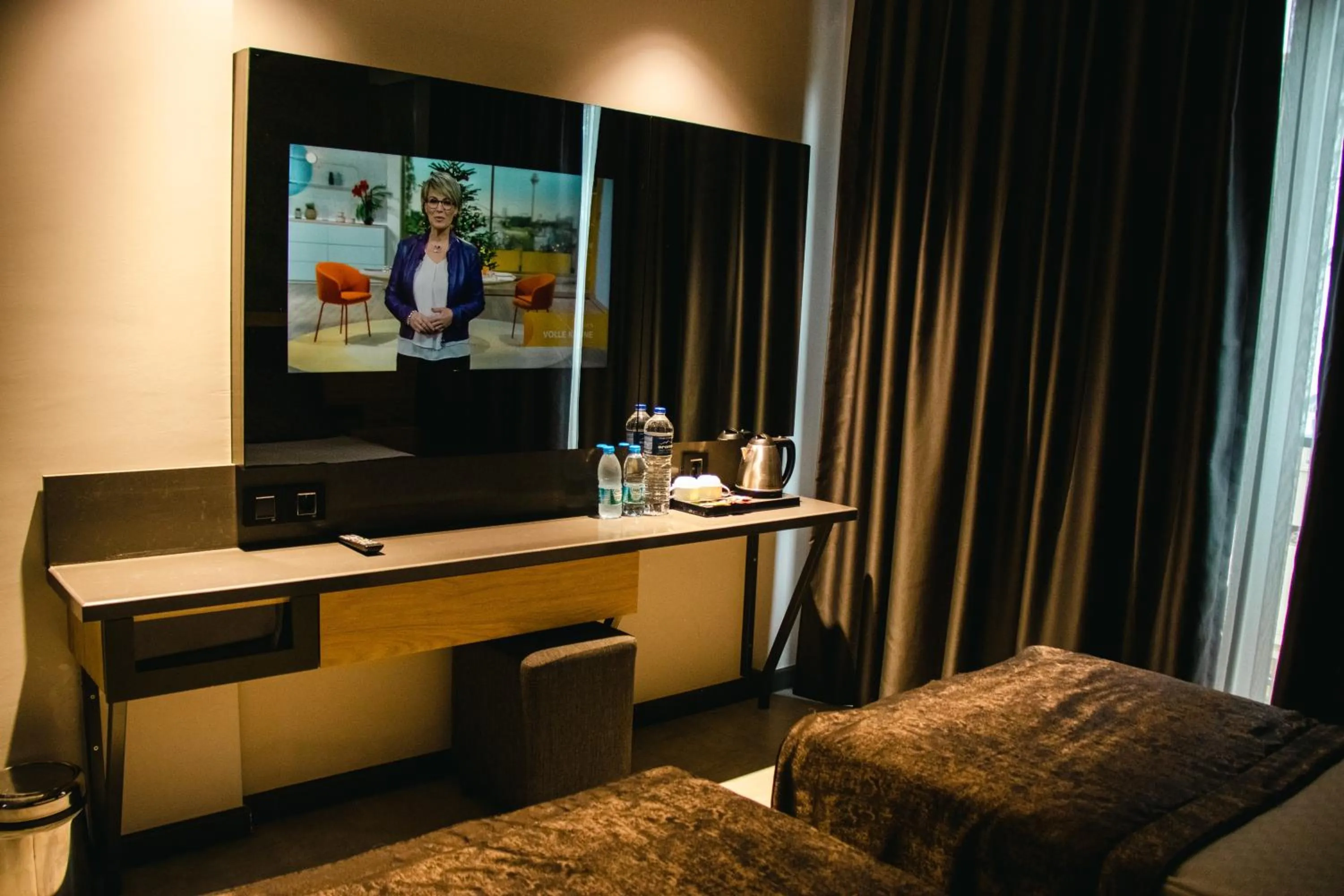 Bed in Peramis Hotel & Spa