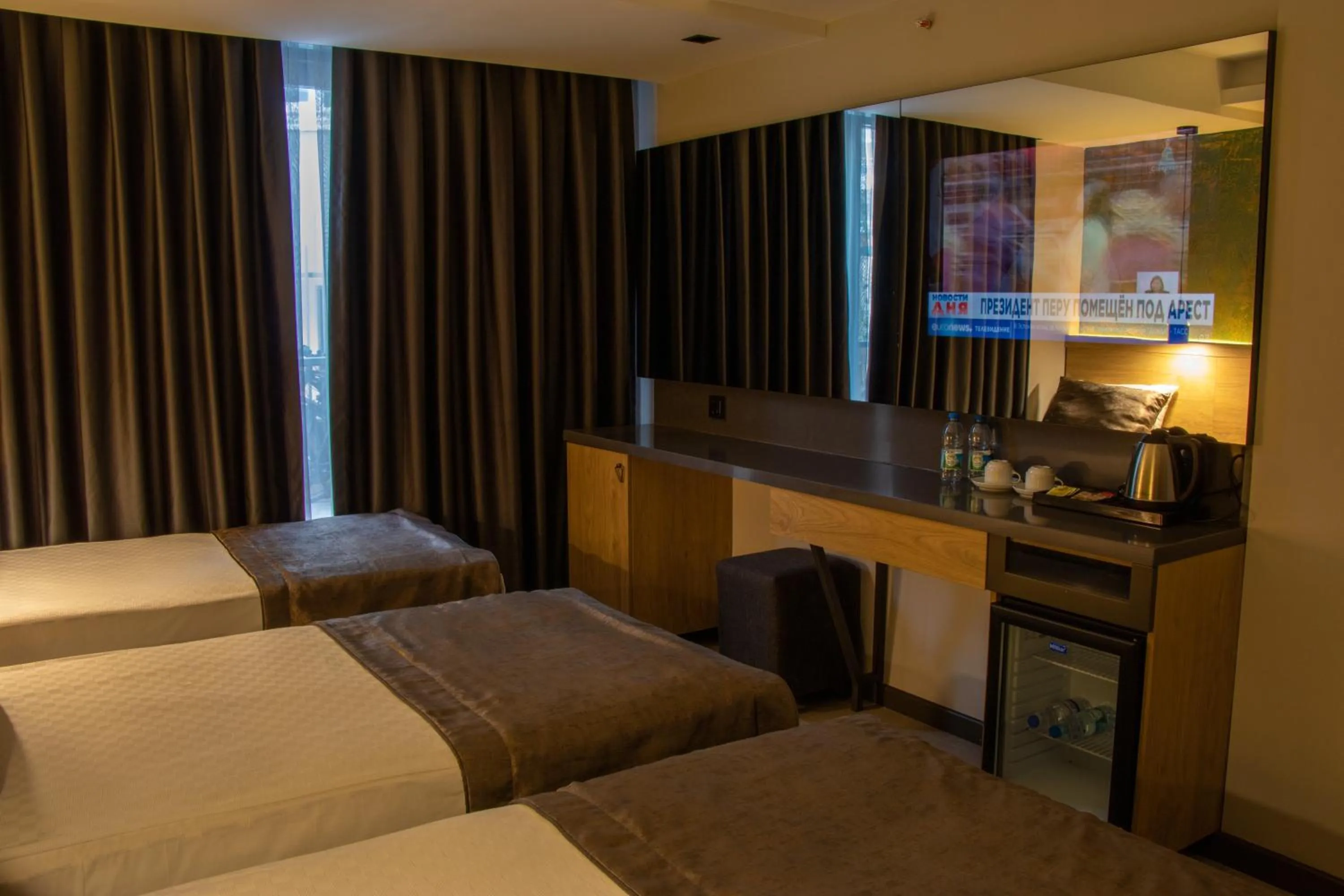 Bed in Peramis Hotel & Spa