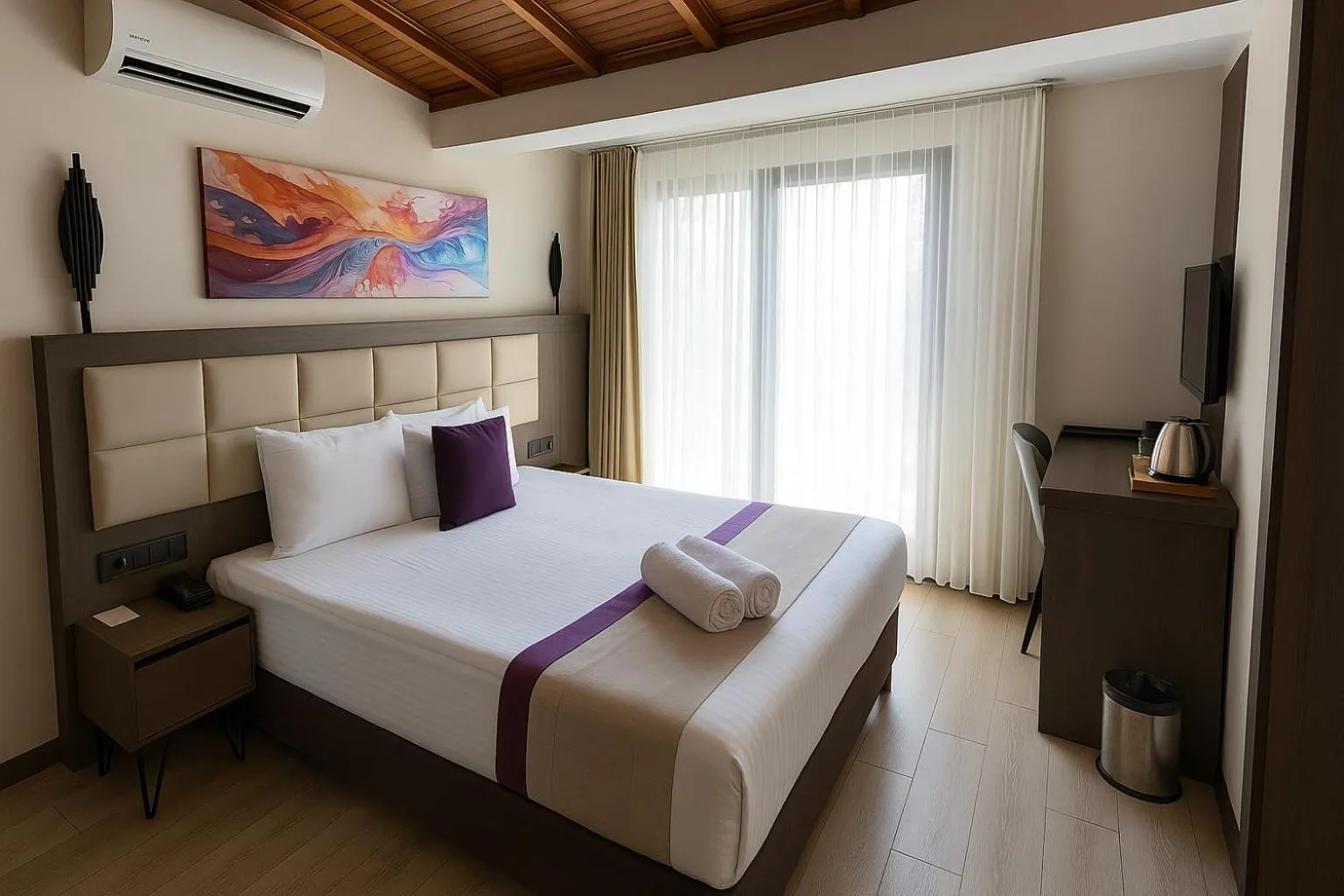 Bed in Magia Hotel - Spa & Wellness