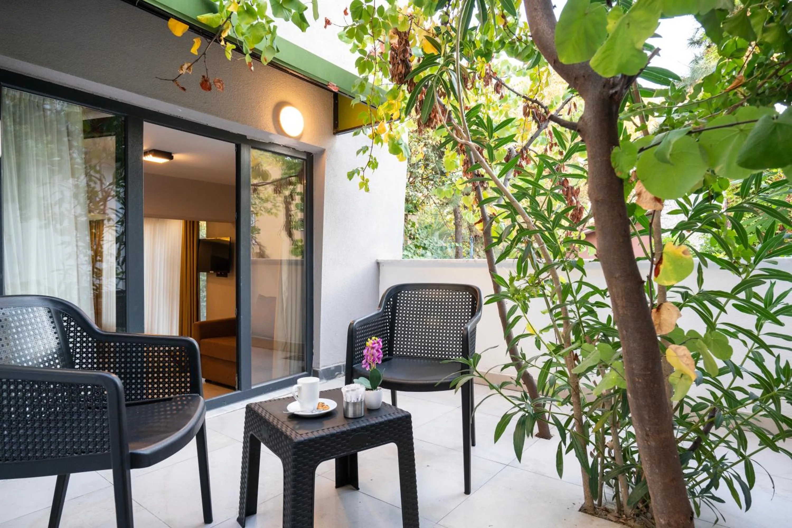 Patio in Magia Hotel - Spa & Wellness