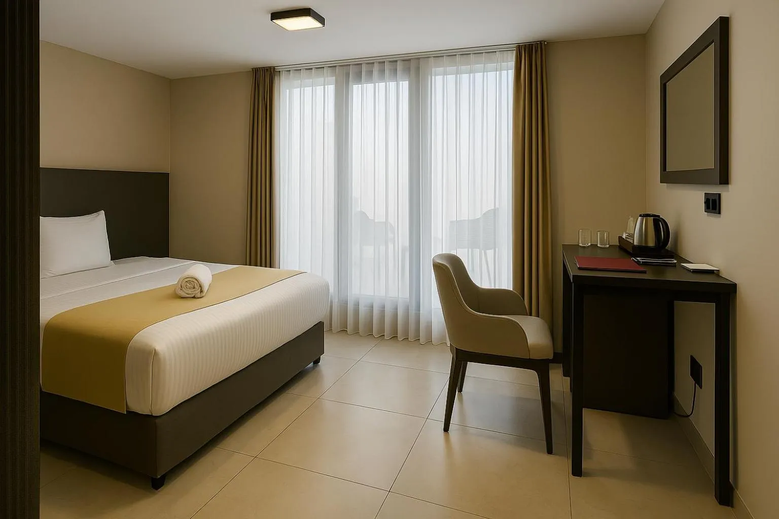 Bed in Magia Hotel - Spa & Wellness